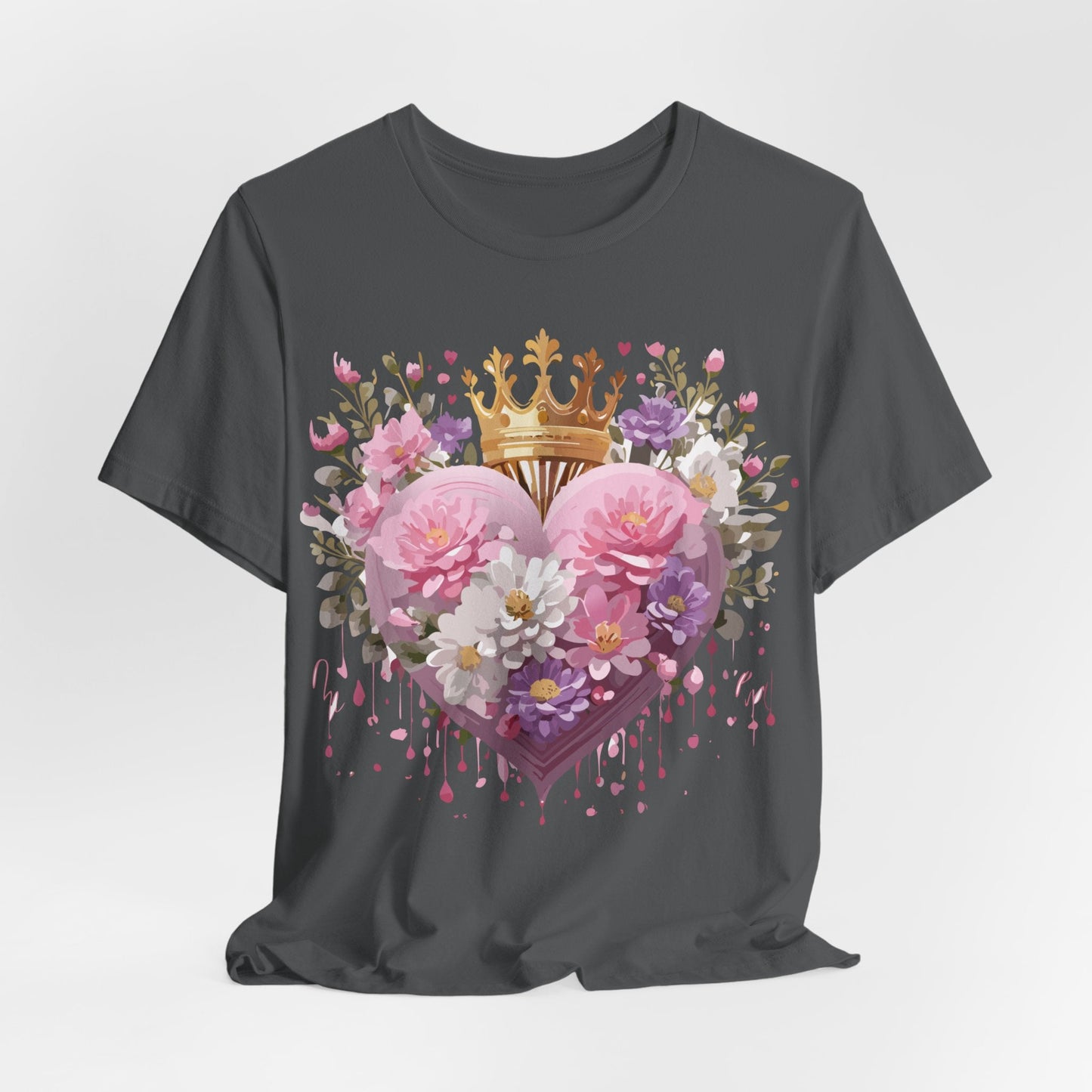 Valentine Graphic T Shirt Unisex Jersey Short Sleeve Adelpha Art Design Tee Vintage Inspired