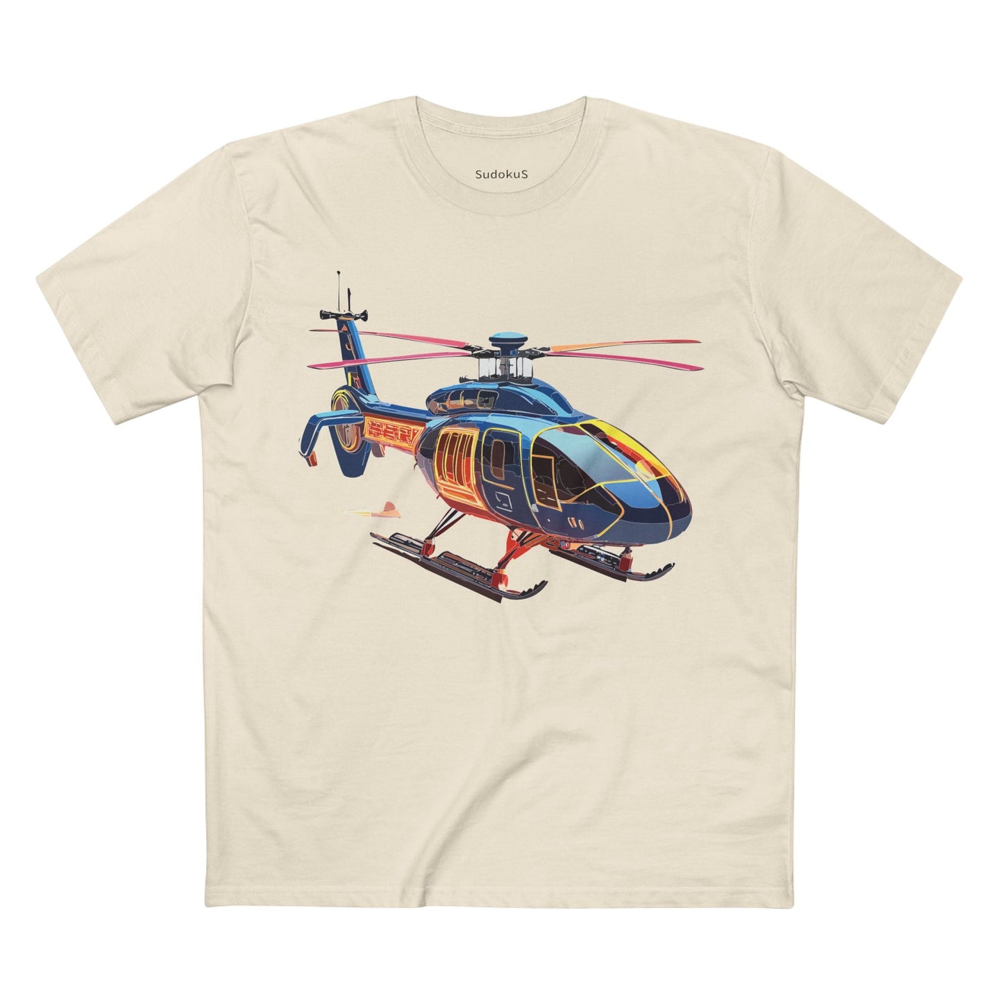 Chopper Graphic Unisex 100 Cotton Staple Tee 8