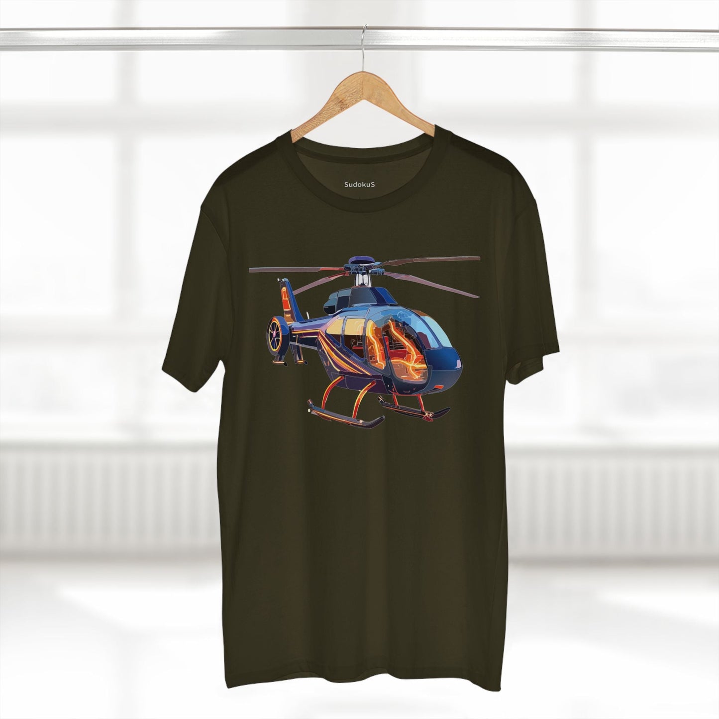Chopper Graphic Unisex 100 Cotton Staple Tee 11