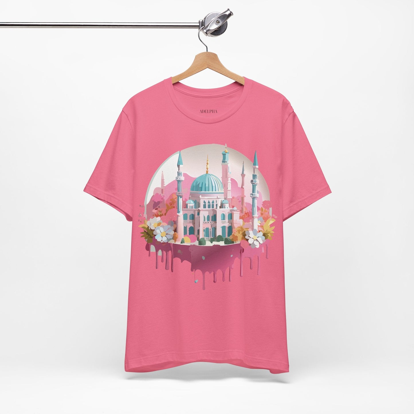 Istanbul Tourist Unisex Short Sleeve Graphic Tee Vintage Inspired Art