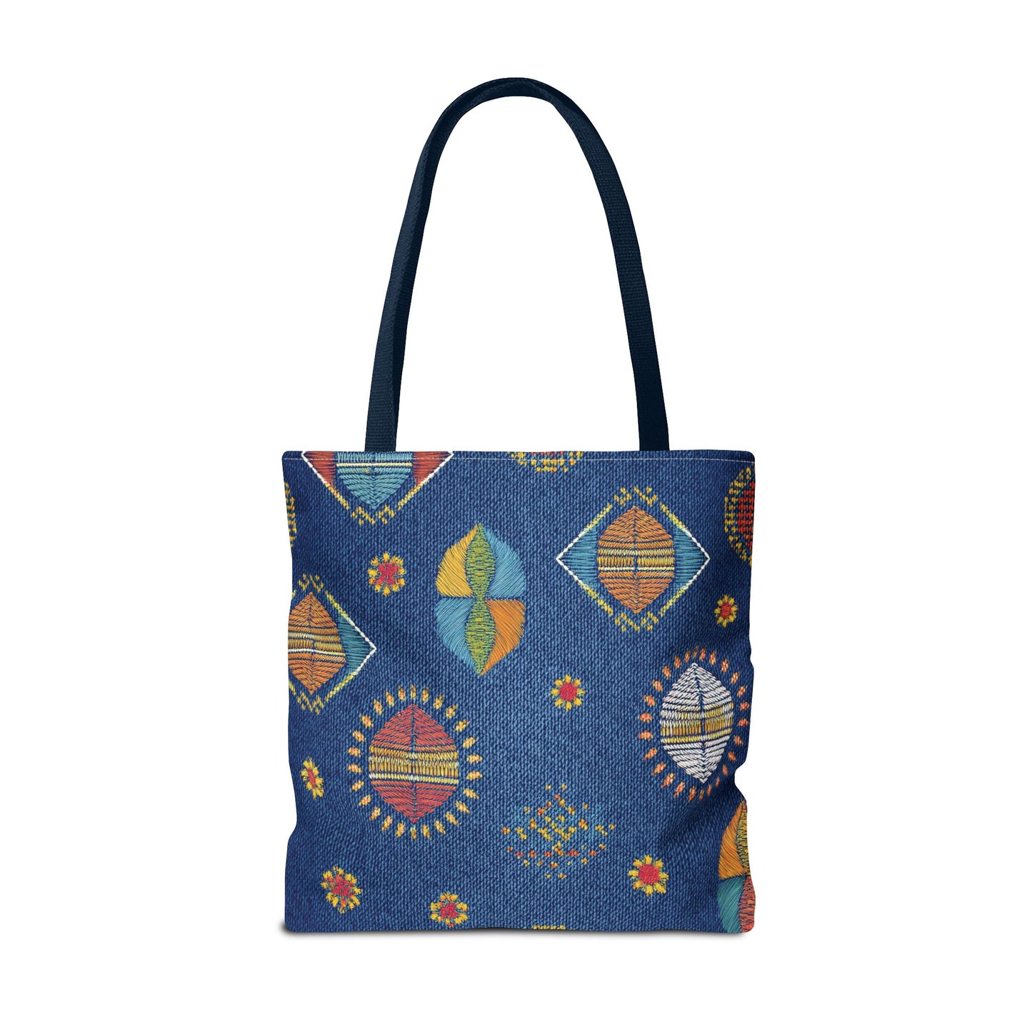 DIWALI DENIM PRINT CANVAS BAG HIGH-QUALITY 100% SPUN POLY 3 SIZES BAG-205-5