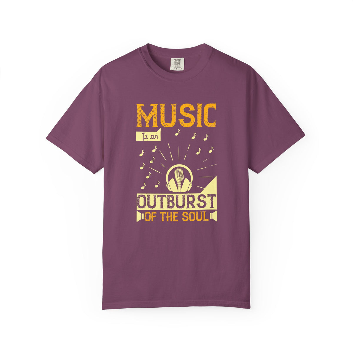 Music Graphic Unisex Heavy Cotton Art Designed T-Shirt m27