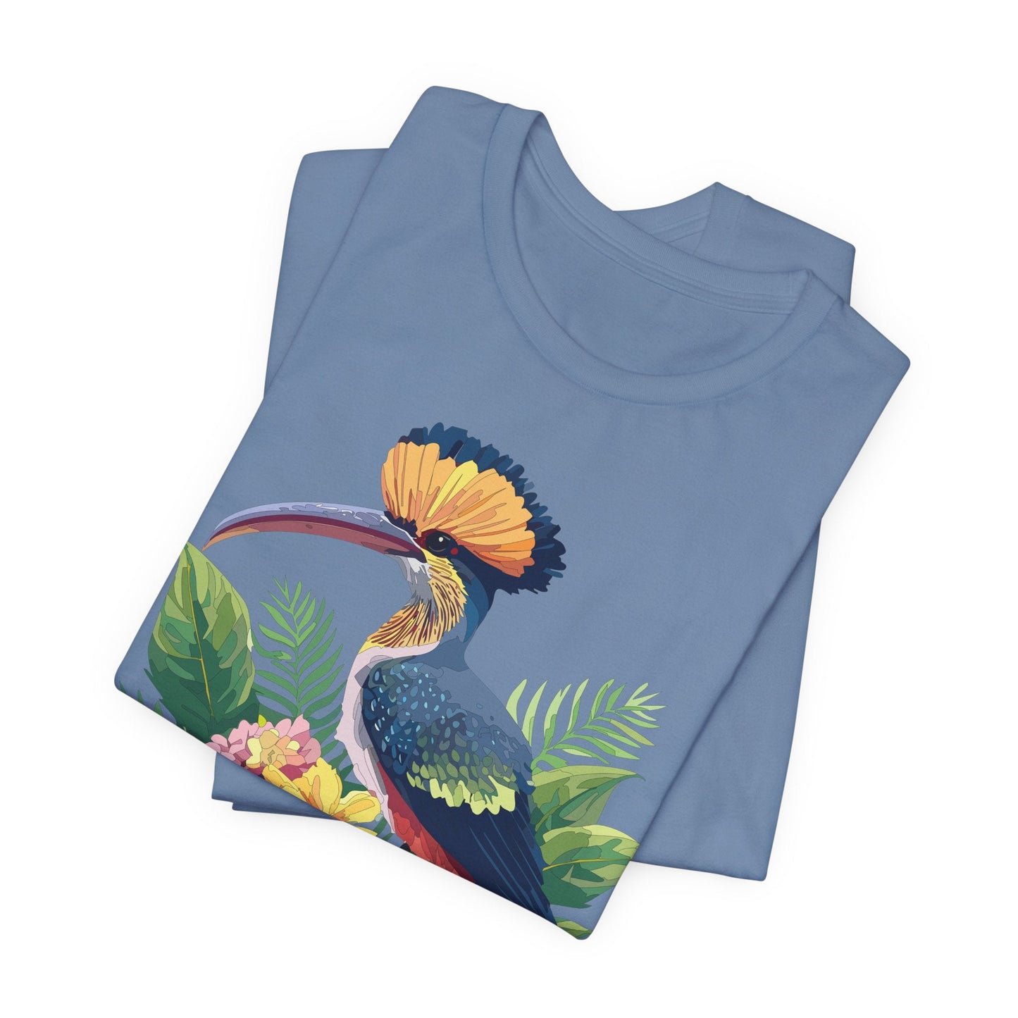 Unisex Animal Tee Shirt With Art Design Wild Animals Short Sleeve Jersey Tee For Everyday