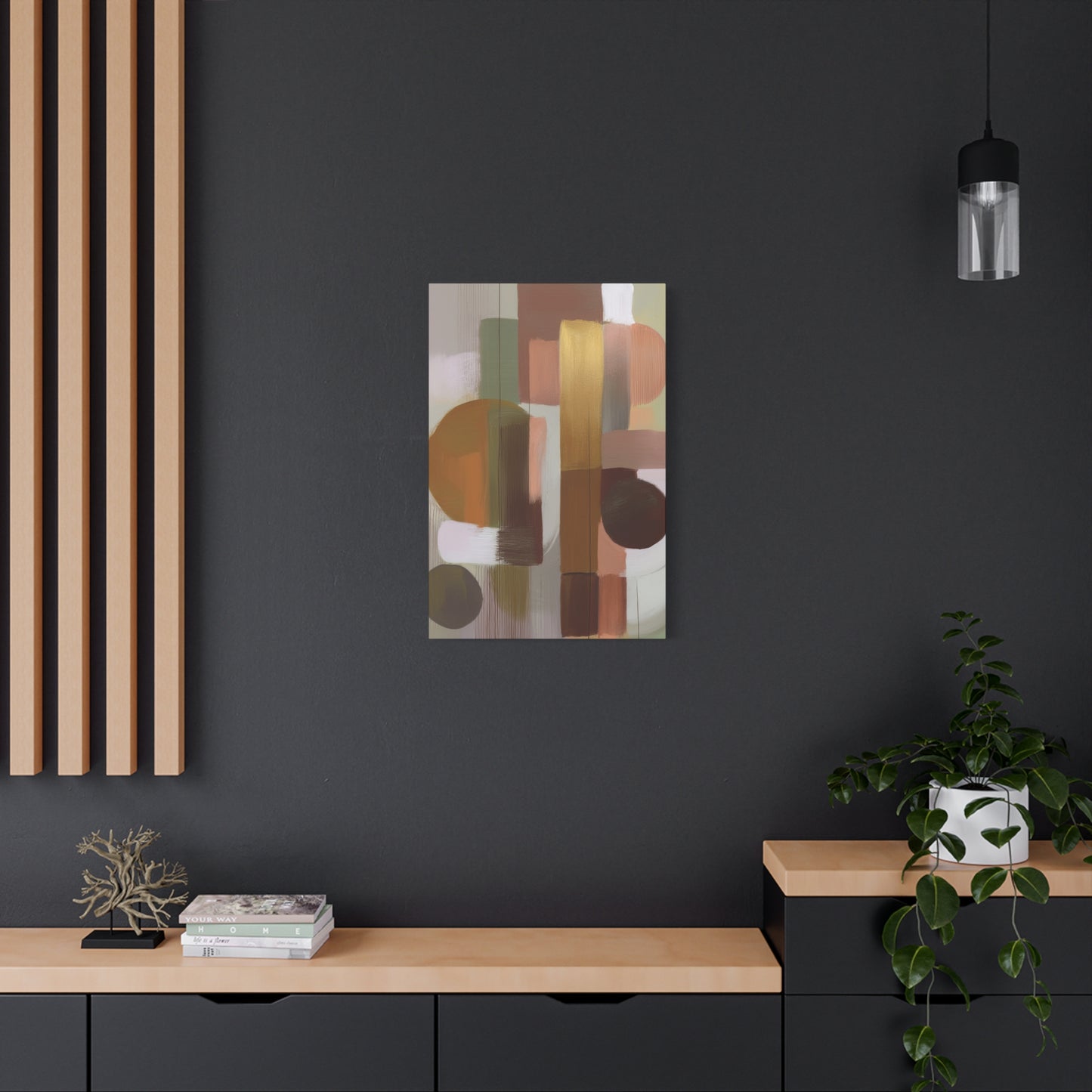 Abstract Geometric Painting Print Canvas 20x24,20x30,24x30 24x32,24x36,30x40 32x48,36x48,40x60 Pine-Wood Inner Frame ABS-52