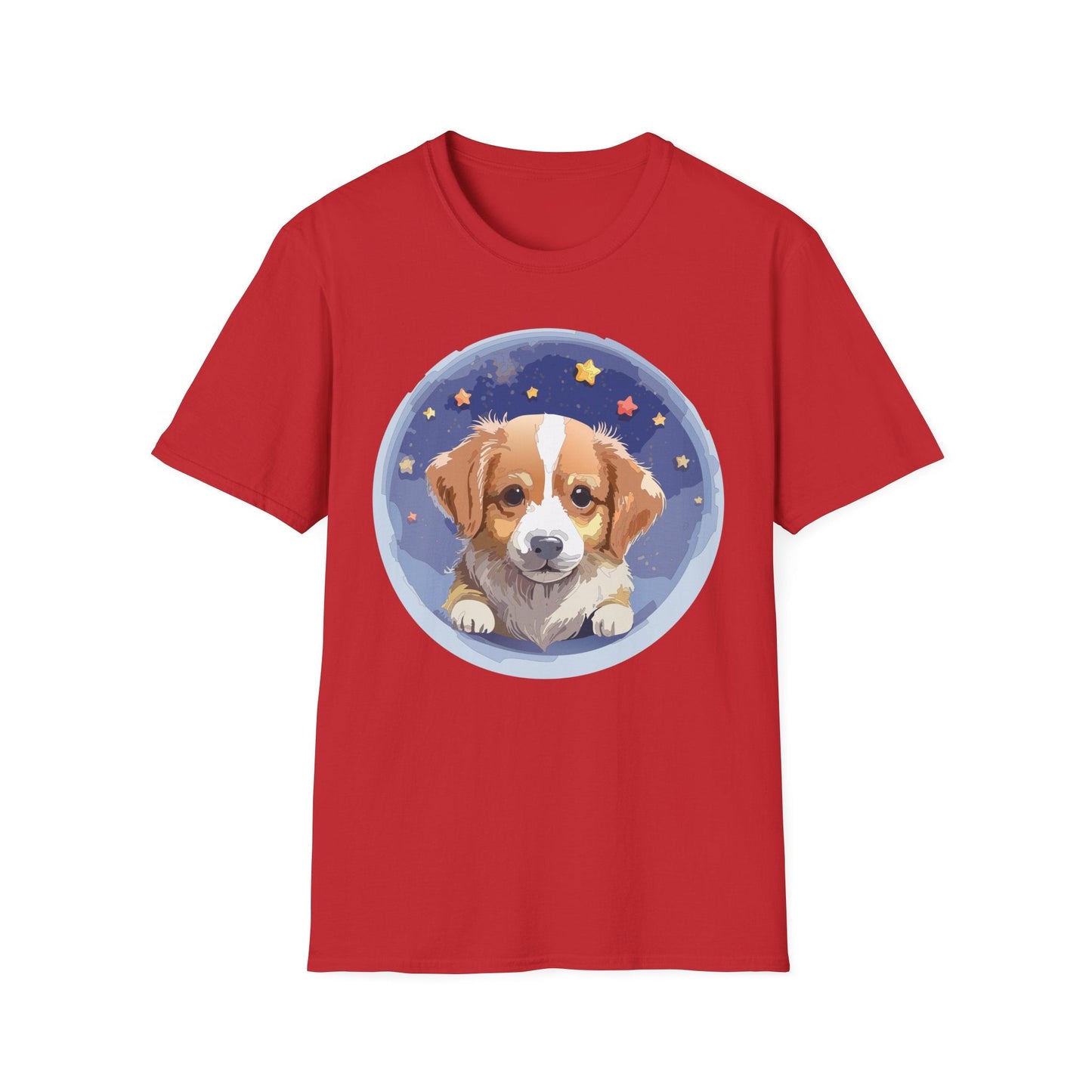 Unisex Gildan Softstyle 64000 Dog Shirt Tee Ring Spun Cotton