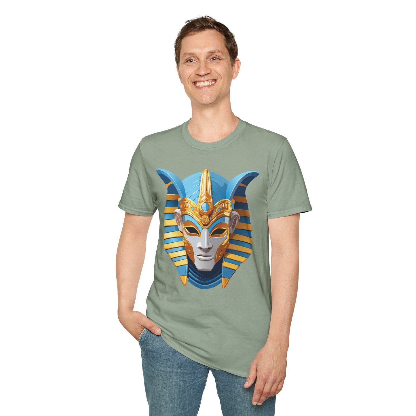 Mask Tee Shirt Unisex Masquerade Tee Gildan Softstyle 64000 100 Percent Cotton Breathable