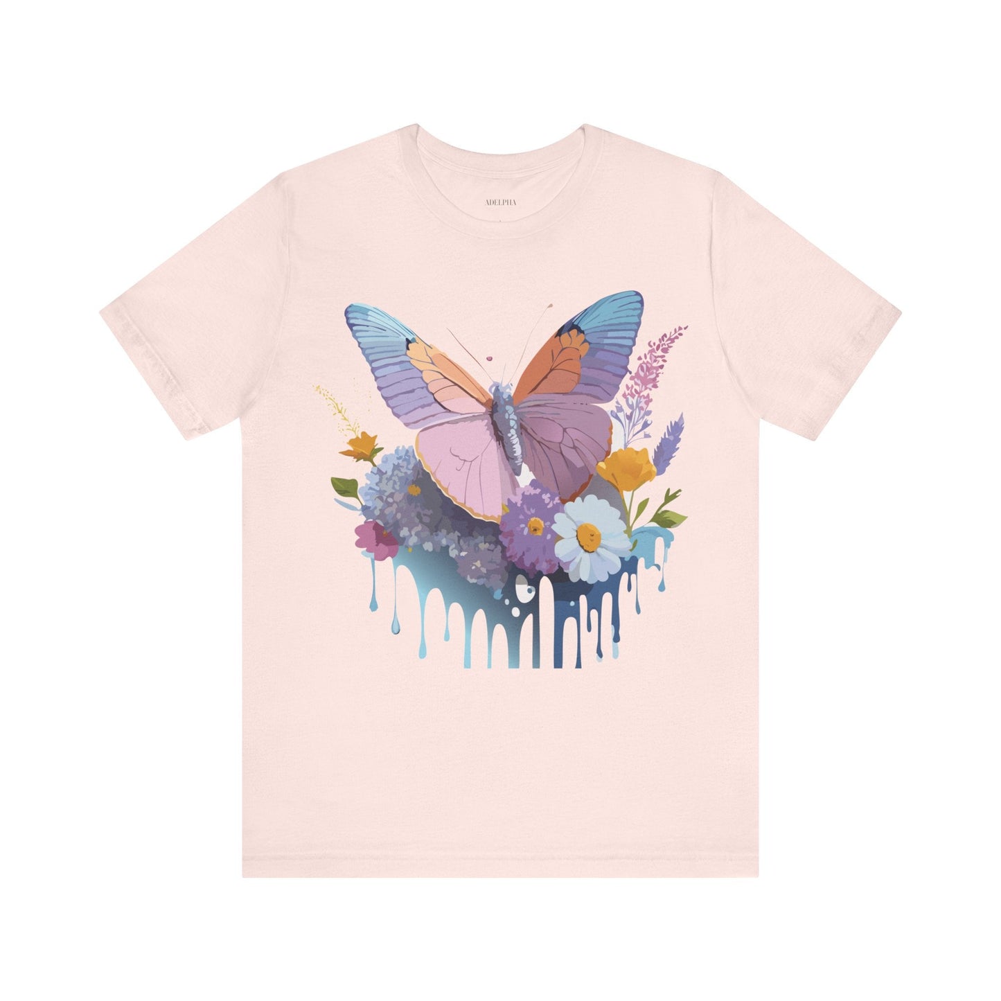 Butterfly Graphic Tee Unisex Vintage Inspired Artwork Adelpha