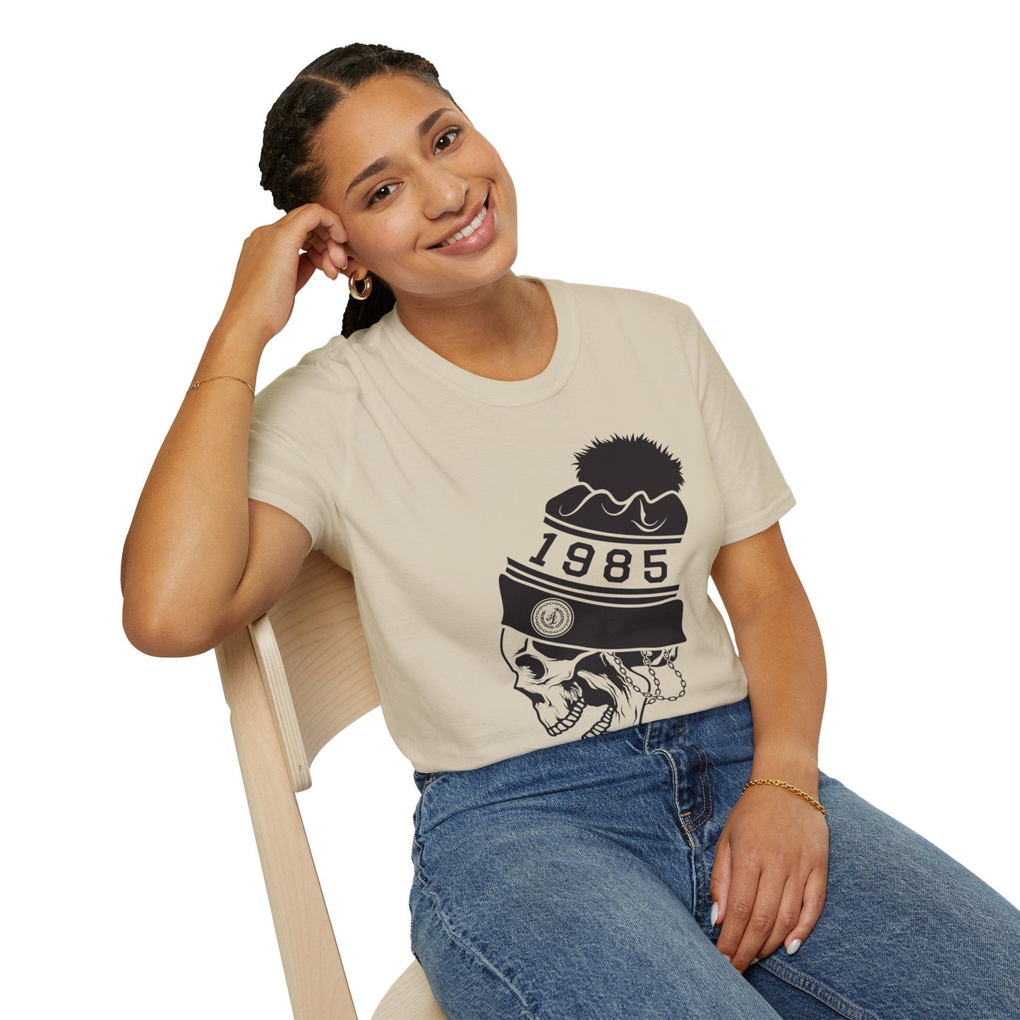 Cartoon Animation T Shirt Unisex Gildan Softstyle 64000 Tee With Art Design Funny Graphic