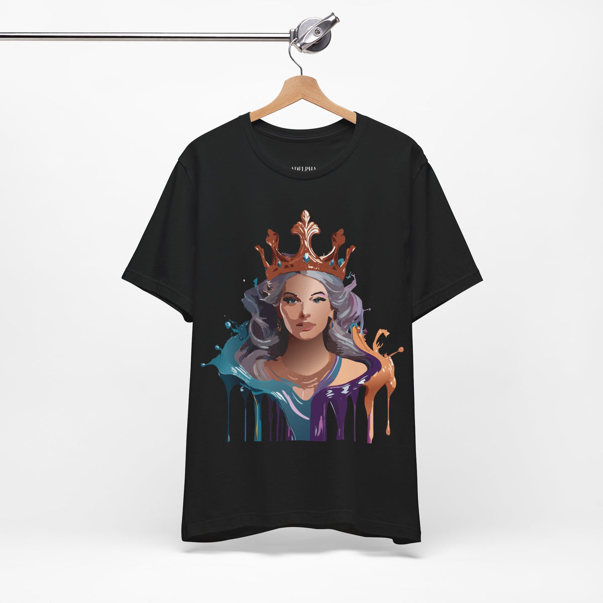 Music Graphic Unisex Cotton Bella+Canvas Tee with Art Design n200