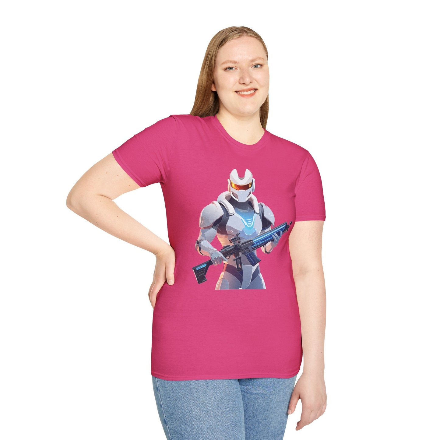 Robocop Graphic Unisex Cotton With Cyber Man Artwork Tee 7
