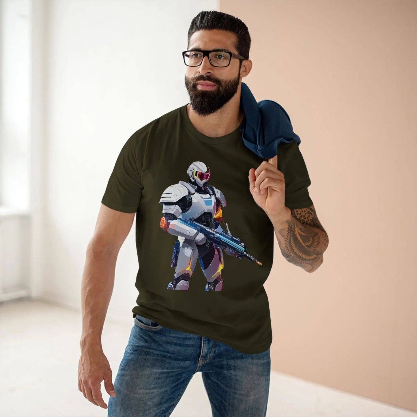 Robocop Graphic Unisex 100 Cotton Staple Tee 7