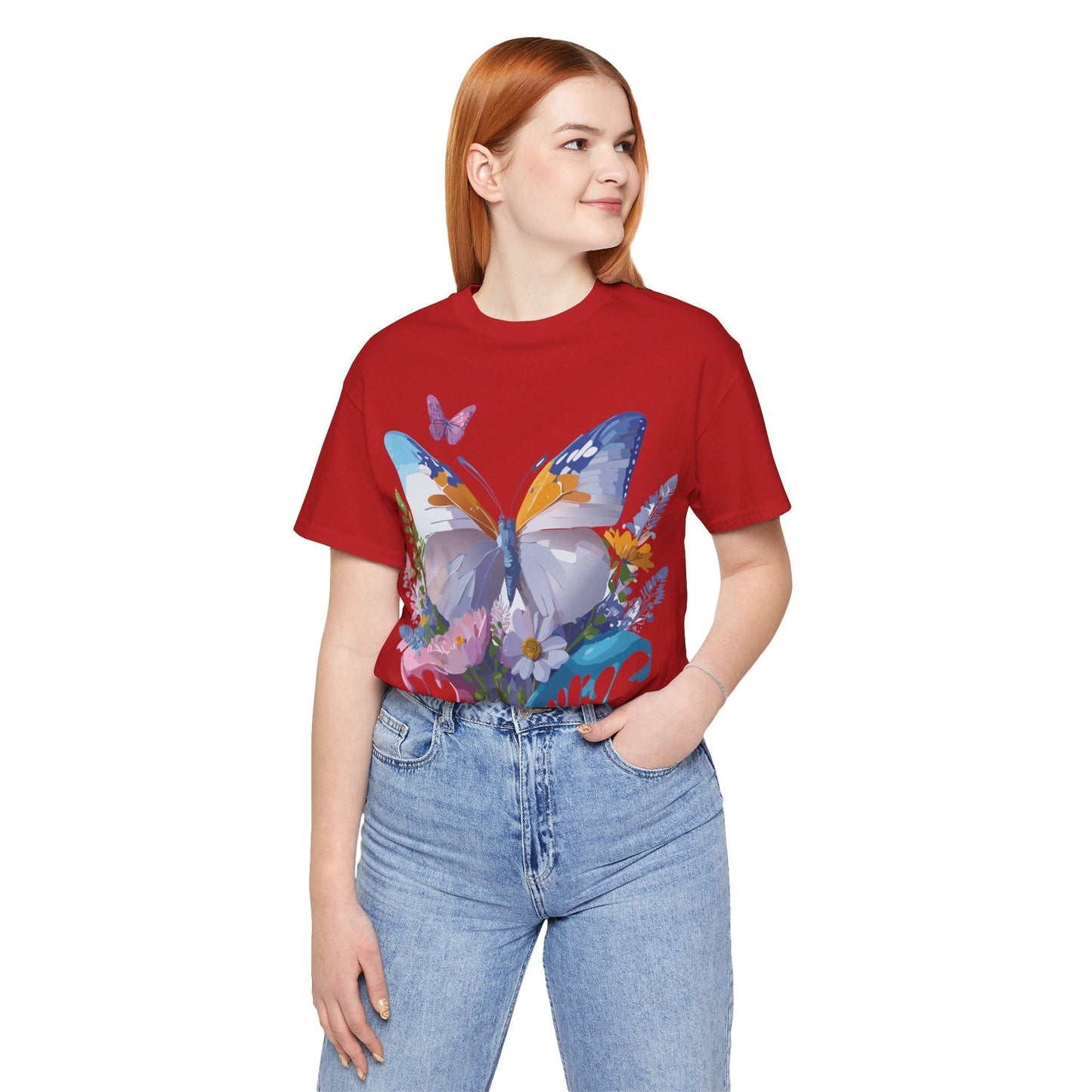 Adelpha Butterfly Graphic Tee Vintage Inspired Unisex Short Sleeve Shirt