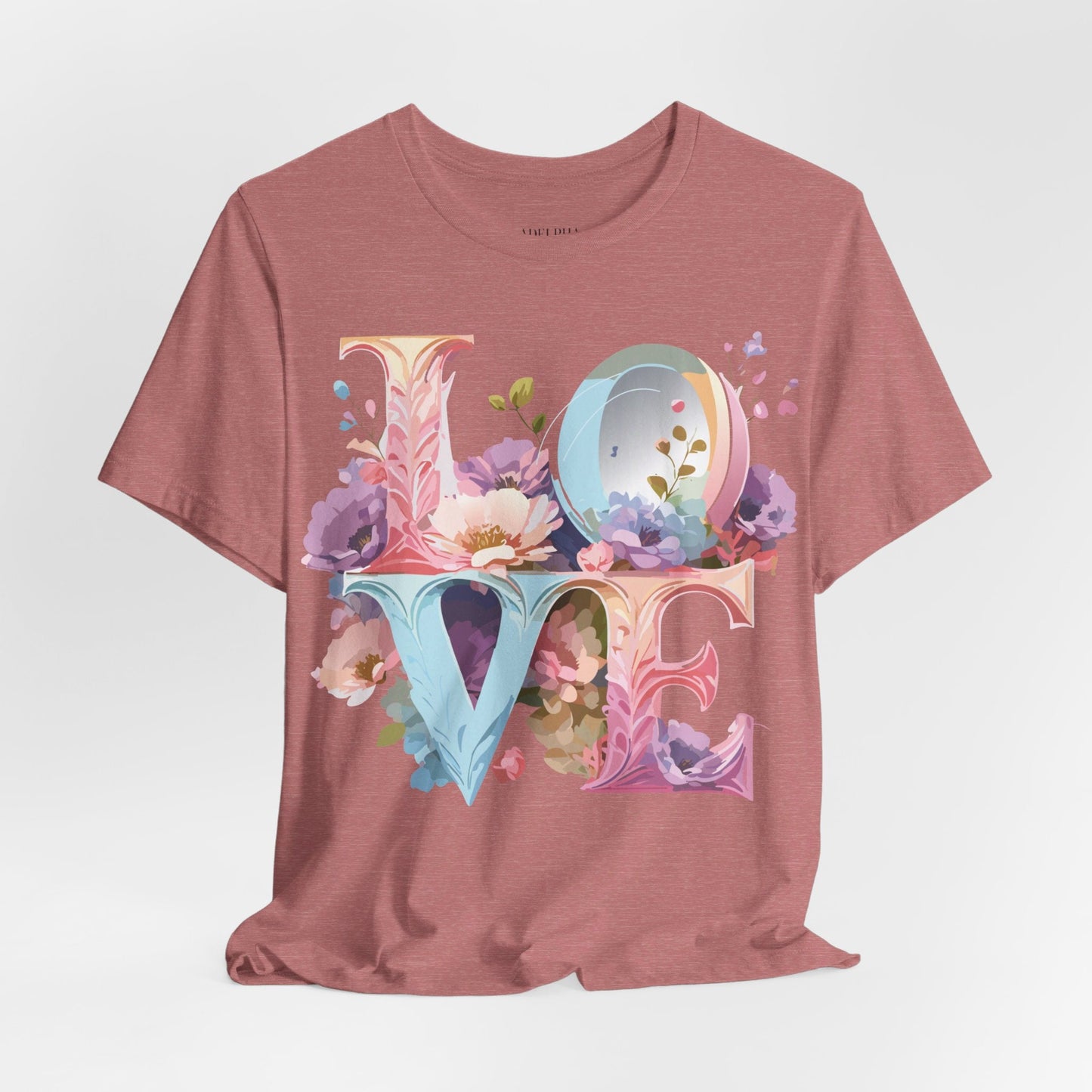 Adelpha Valentine Graphic Tee Unisex Short Sleeve Vintage Inspired Art Design for Everyday Wear