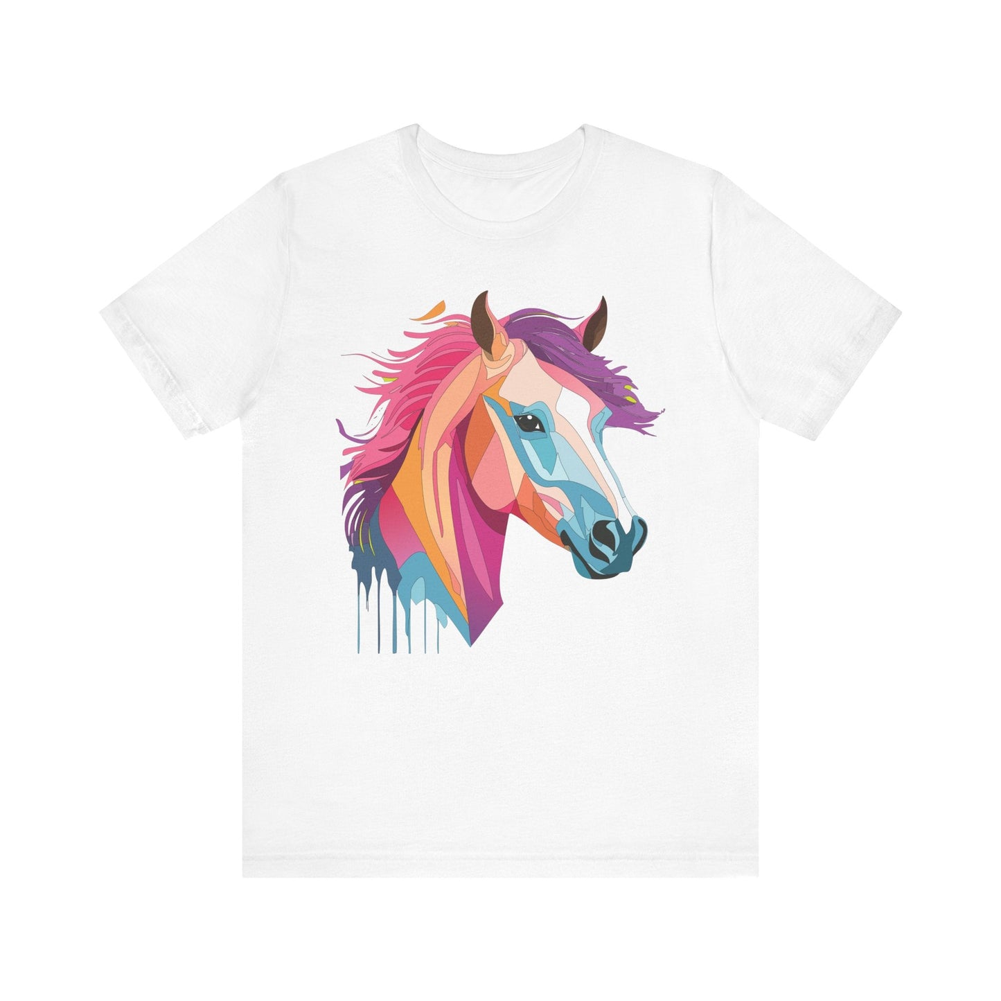 Unisex Animal Shirt Art Design Short Sleeve With Wild Animals Graphic Print Comfort Tee