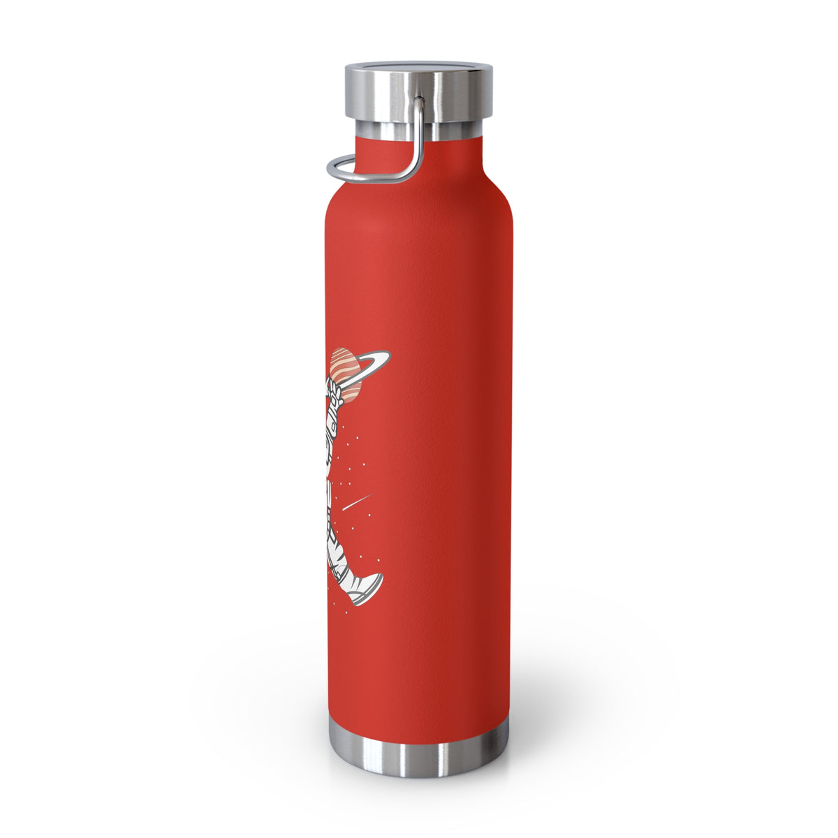 22oz Copper Insulated Water Bottle with Cartoon Design - CV54