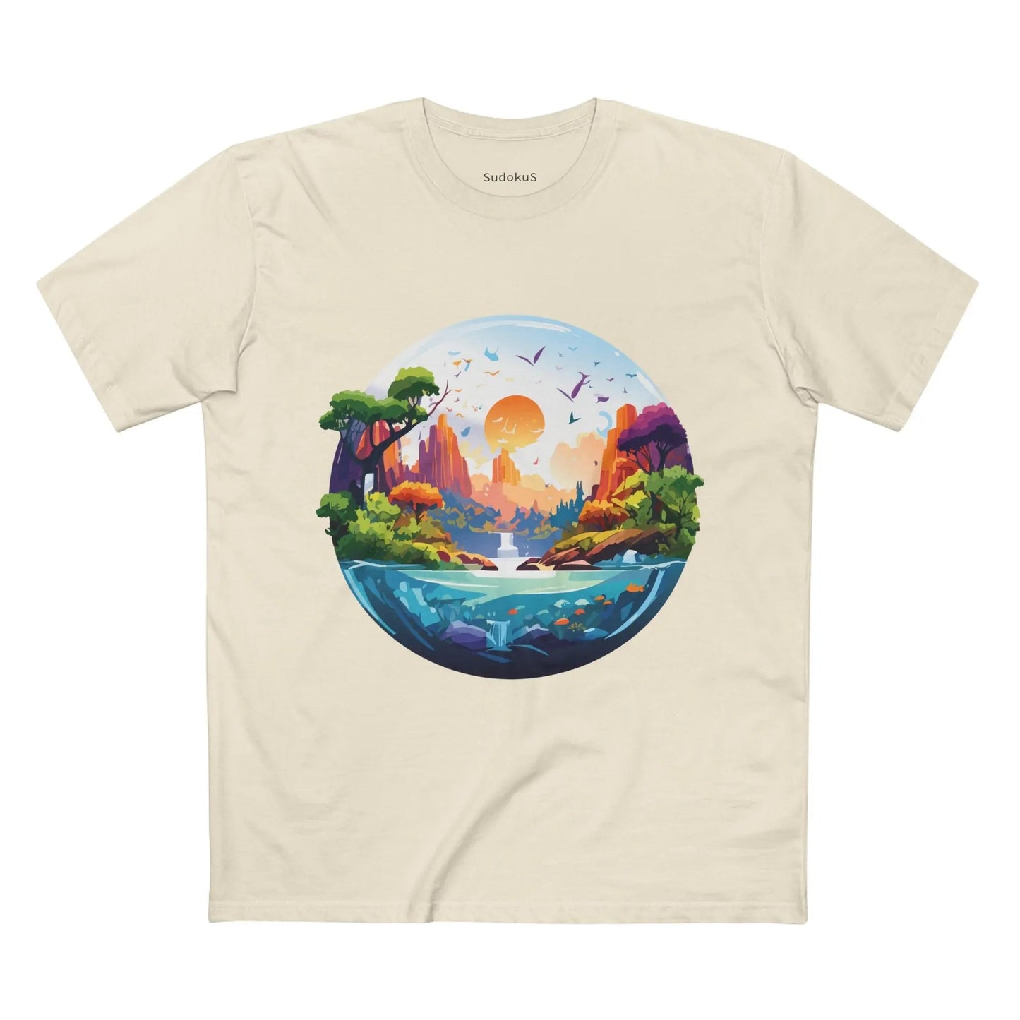 Fantasy Graphic Unisex 100 Cotton Staple Tee 9
