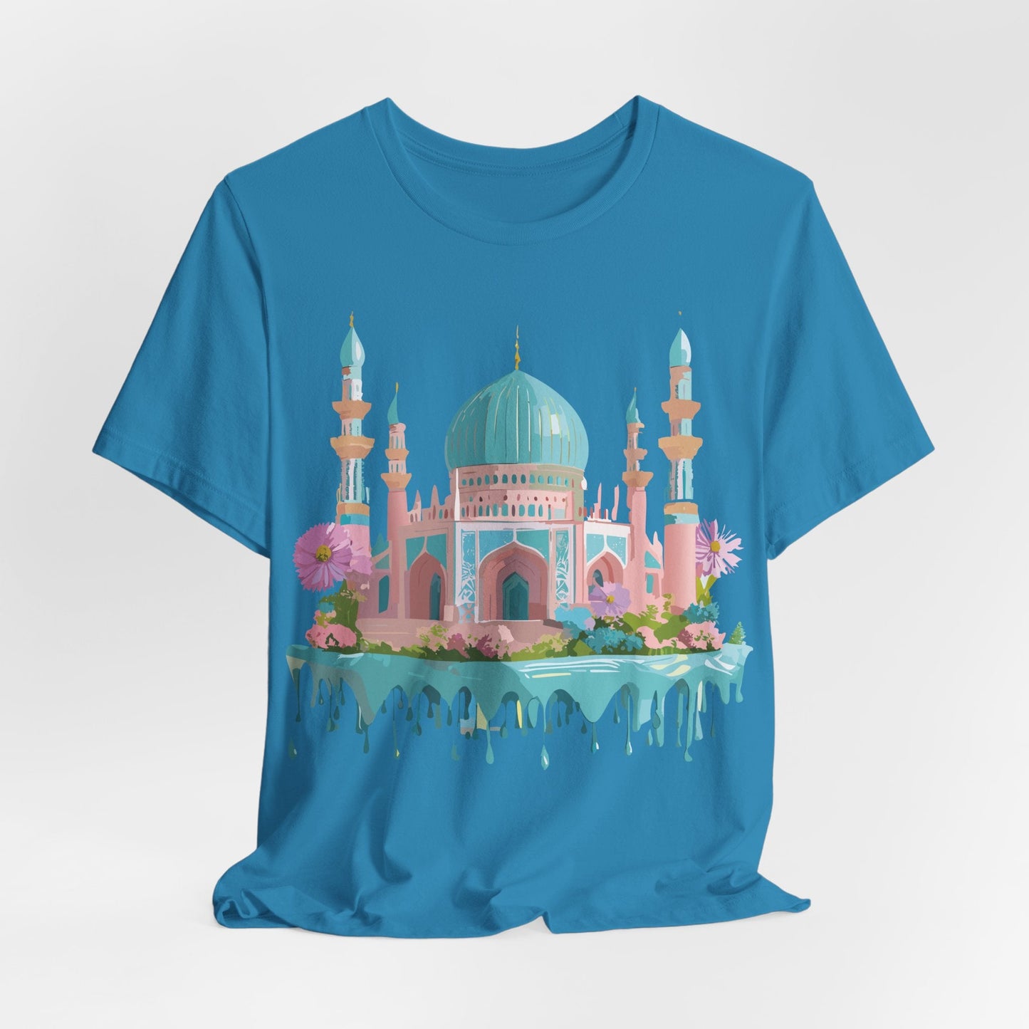 Tourist Shirt With Tashkent Graphic Tee By Adelpha Unisex Short Sleeve Vintage Artwork