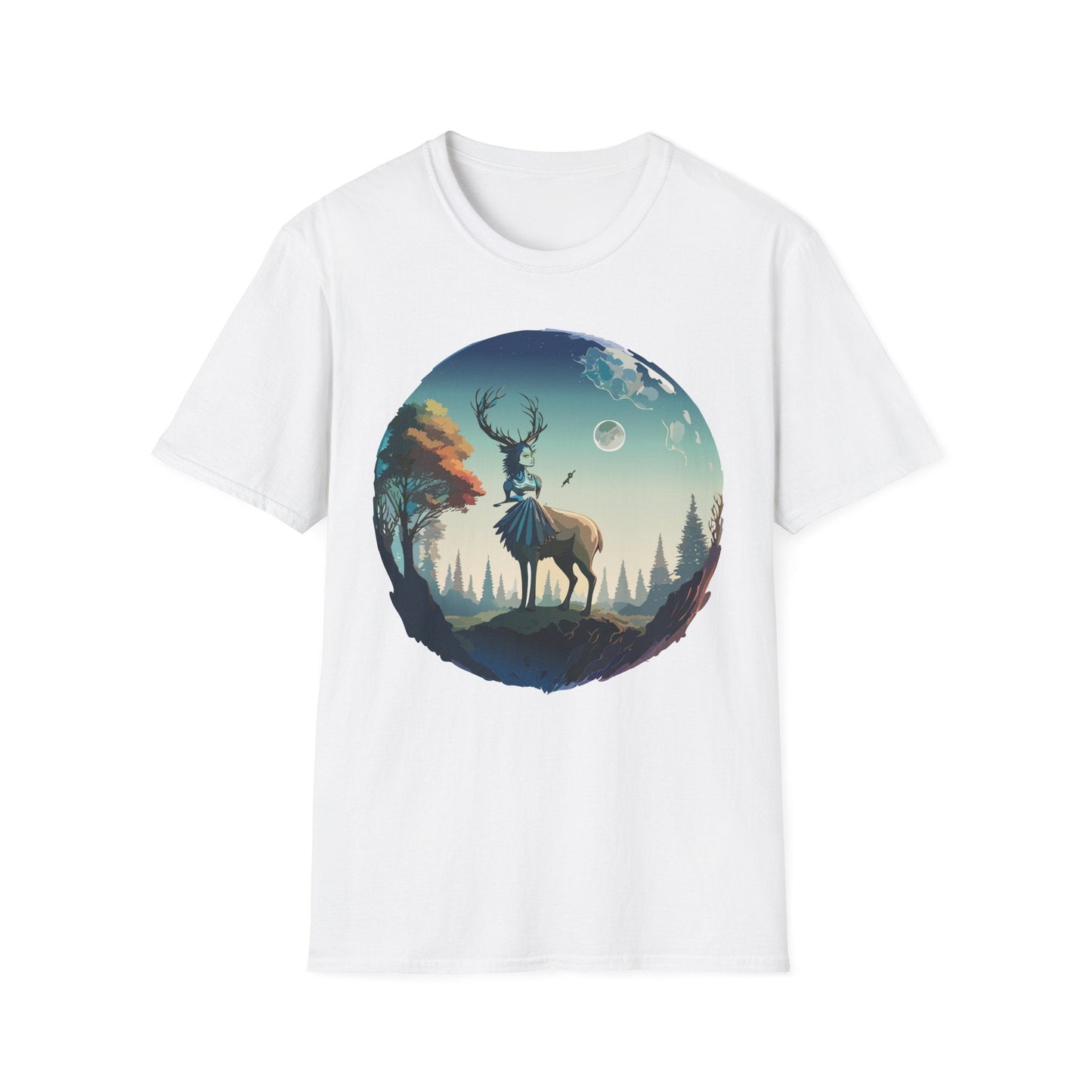 Womens Graphic T Shirts Art Design Tee Gildan Softstyle 64000 100 Percent Ring Spun Cotton Unisex