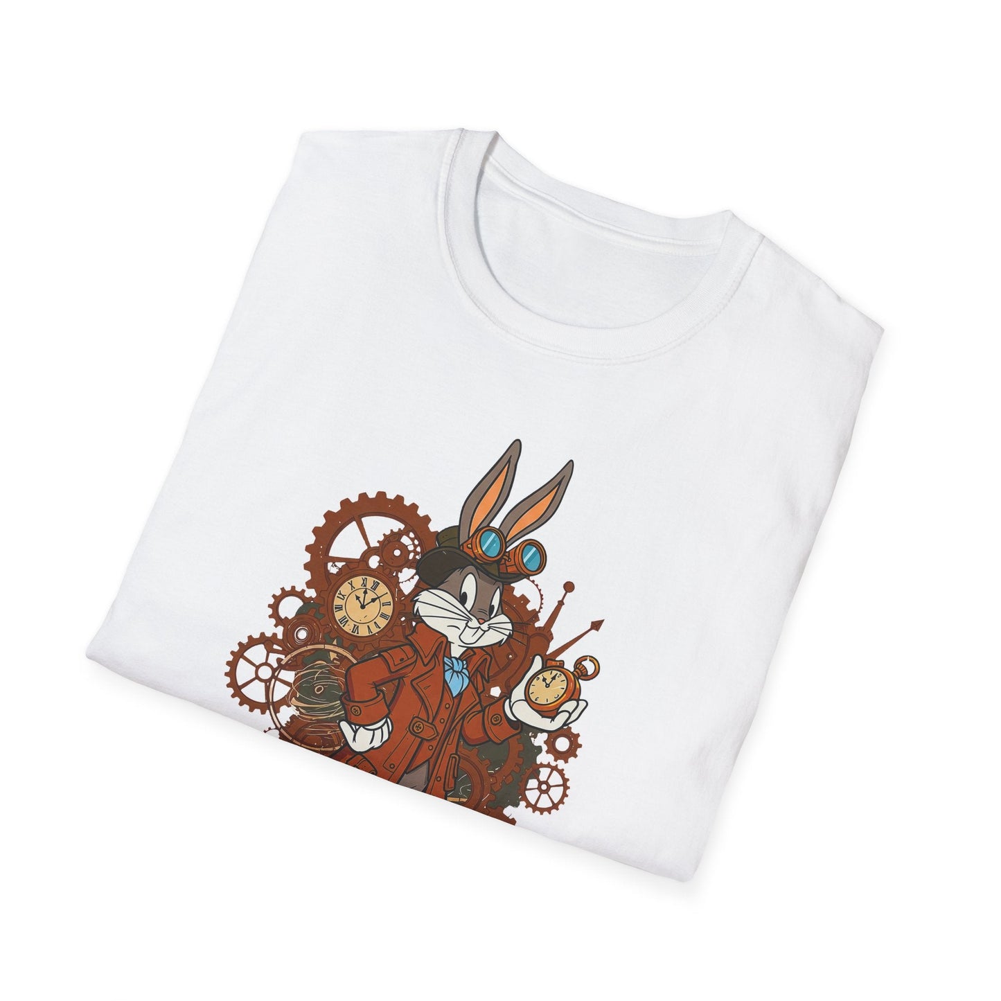 Bugs Bunny Shirt Unisex T Shirt Cartoon Tee 100 Percent Cotton Gildan Softstyle Graphic Tee