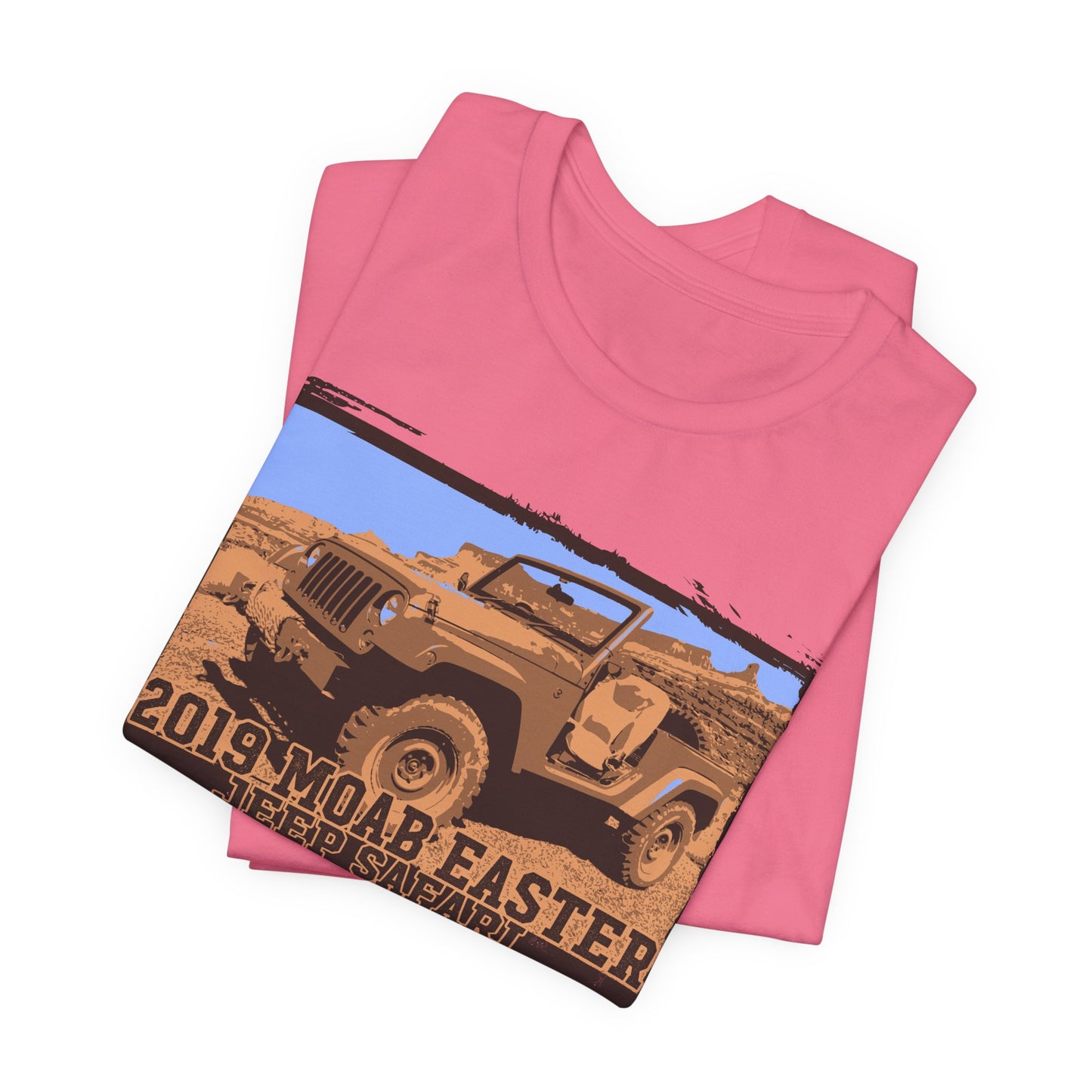 Moab Easter Safari Graphic Design Tee, Moab Easter Shirt, Vintage Tees, Art Design T-Shirt, Graphic Tee, Retro Art Shirts