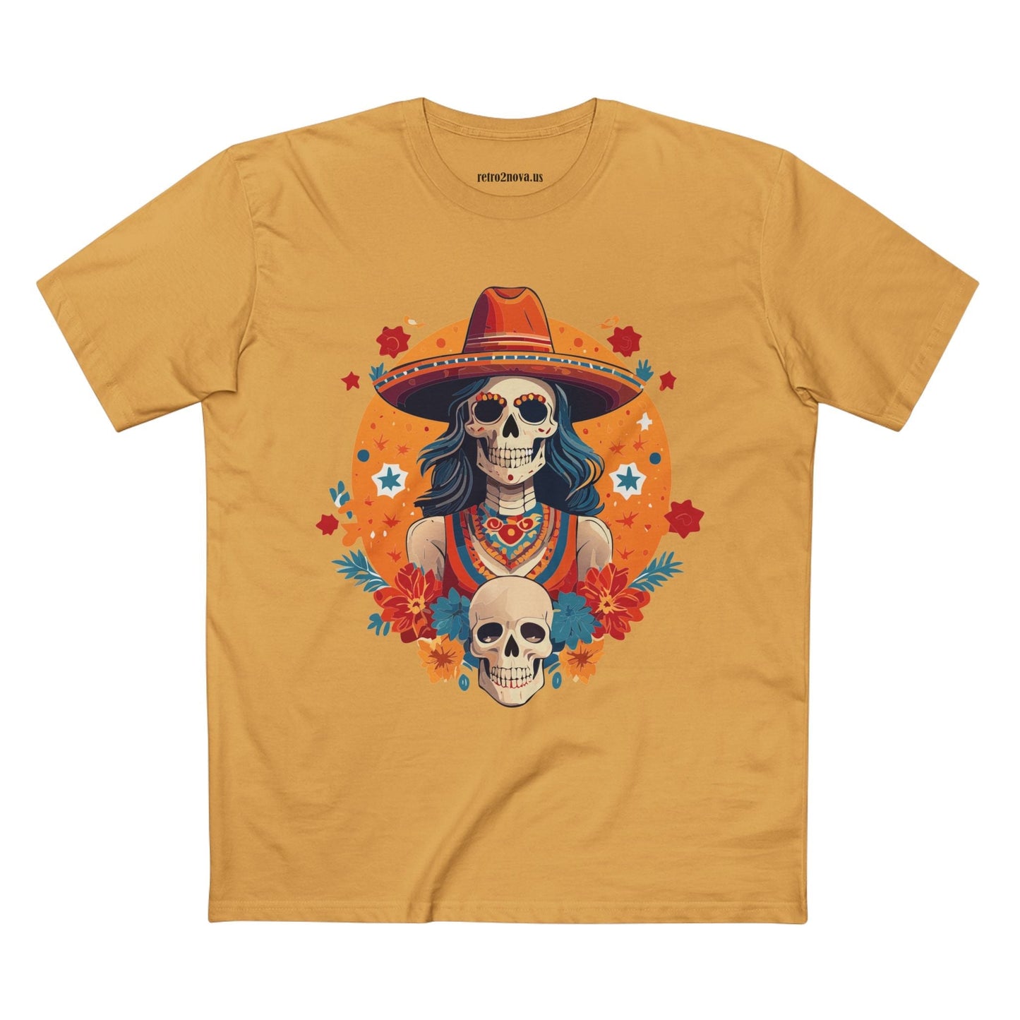 Skull Shirt Unisex Skeleton Tee Premium Cotton With Original Design From Art Collection
