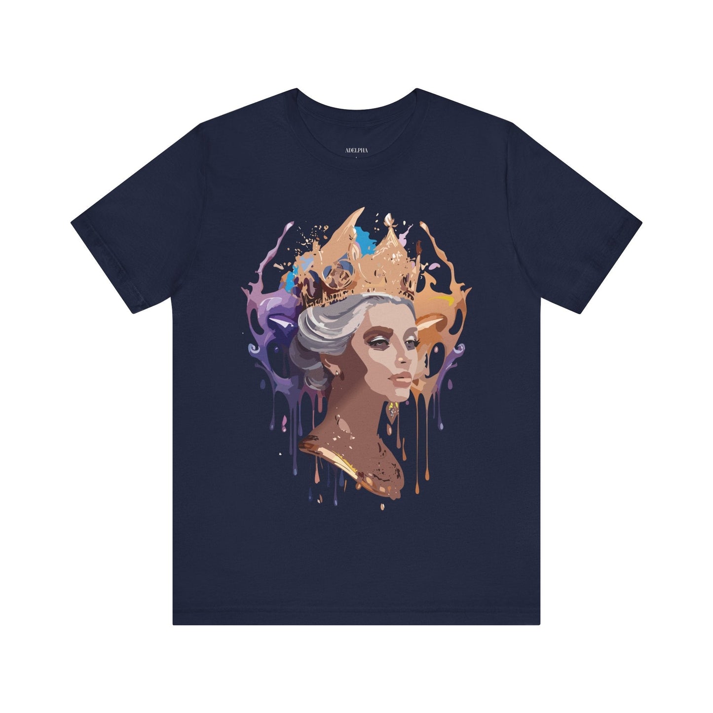 Queen Graphic T Shirt Adelpha Unisex Jersey Short Sleeve Art Design Tee Vintage Inspired Artwork