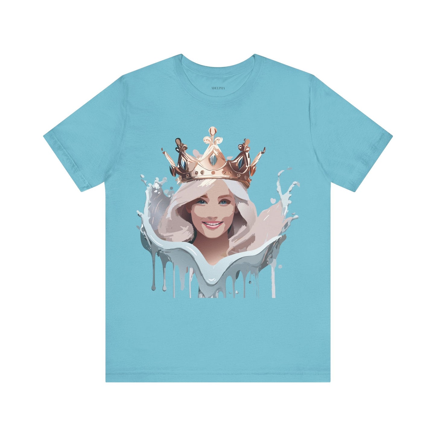 Queen Graphic Tee Unisex Jersey Short Sleeve Vintage Inspired Adelpha Art Design