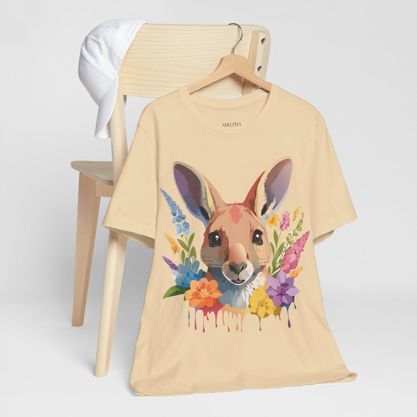 Adelpha Vintage Inspired Graphic Tee Unisex Short Sleeve Comfort Driven Everyday Style