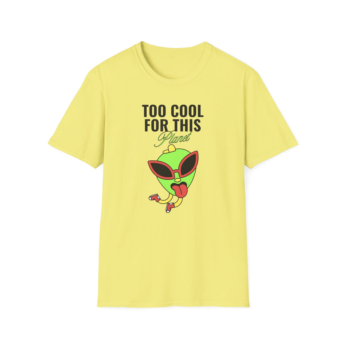 Funny UFO Aliens Graphic Tee Gildan Unisex 100 Cotton Tee Shirt - 19