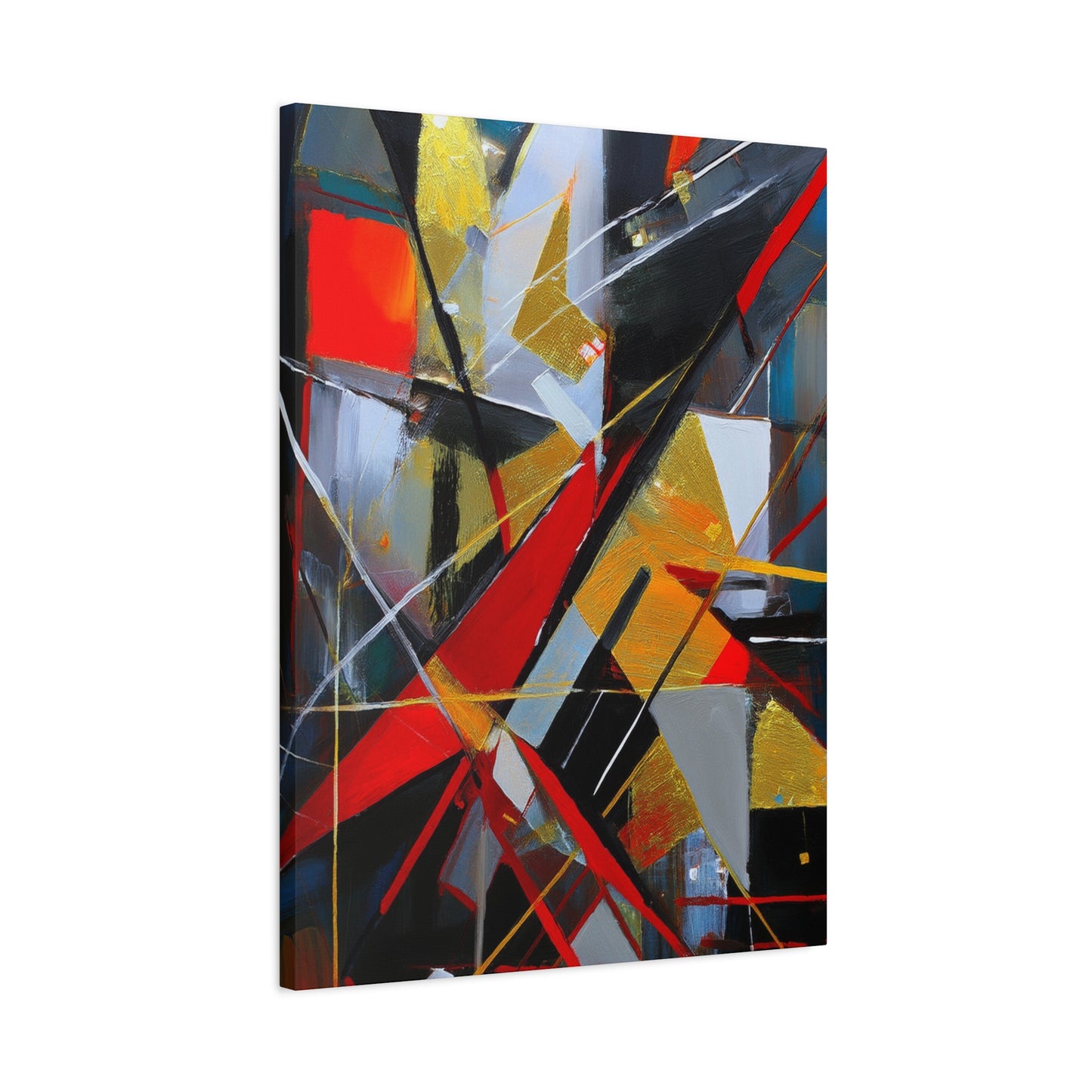 Abstract Oil Painting Print Canvas 20x24,20x30,24x30 24x32,24x36,30x40 32x48,36x48,40x60 Pine-Wood Inner Frame ABS-194