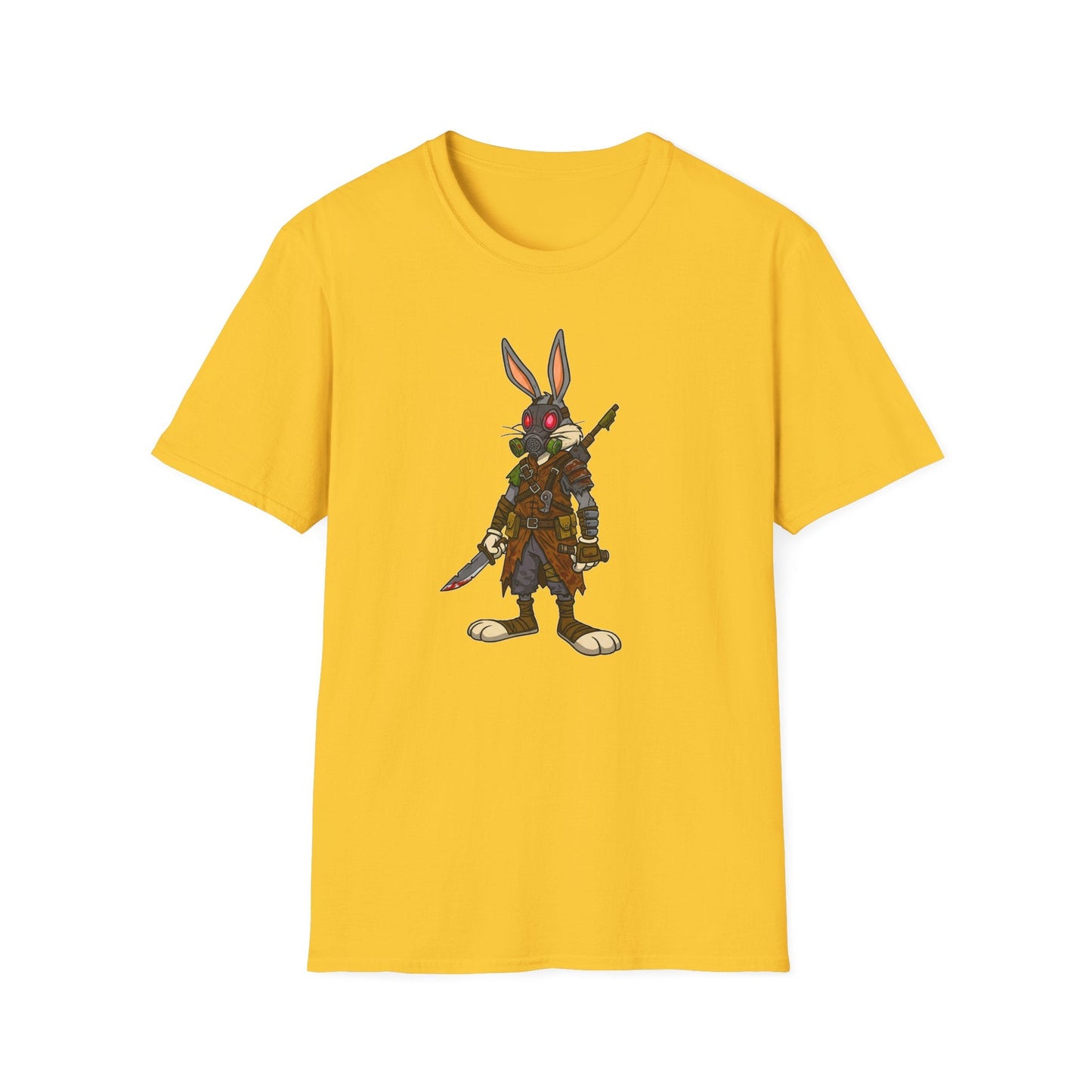 Bugs Bunny T Shirt Unisex Cartoon Tee 100 Percent Cotton Softstyle 64000 With Classic Animation Art
