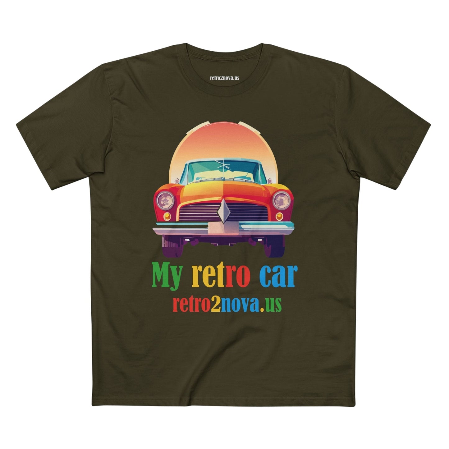 Retro Car Shirts Vintage Car Tee RC 10 Unisex Premium Cotton Art Design Soft Breathable Comfort