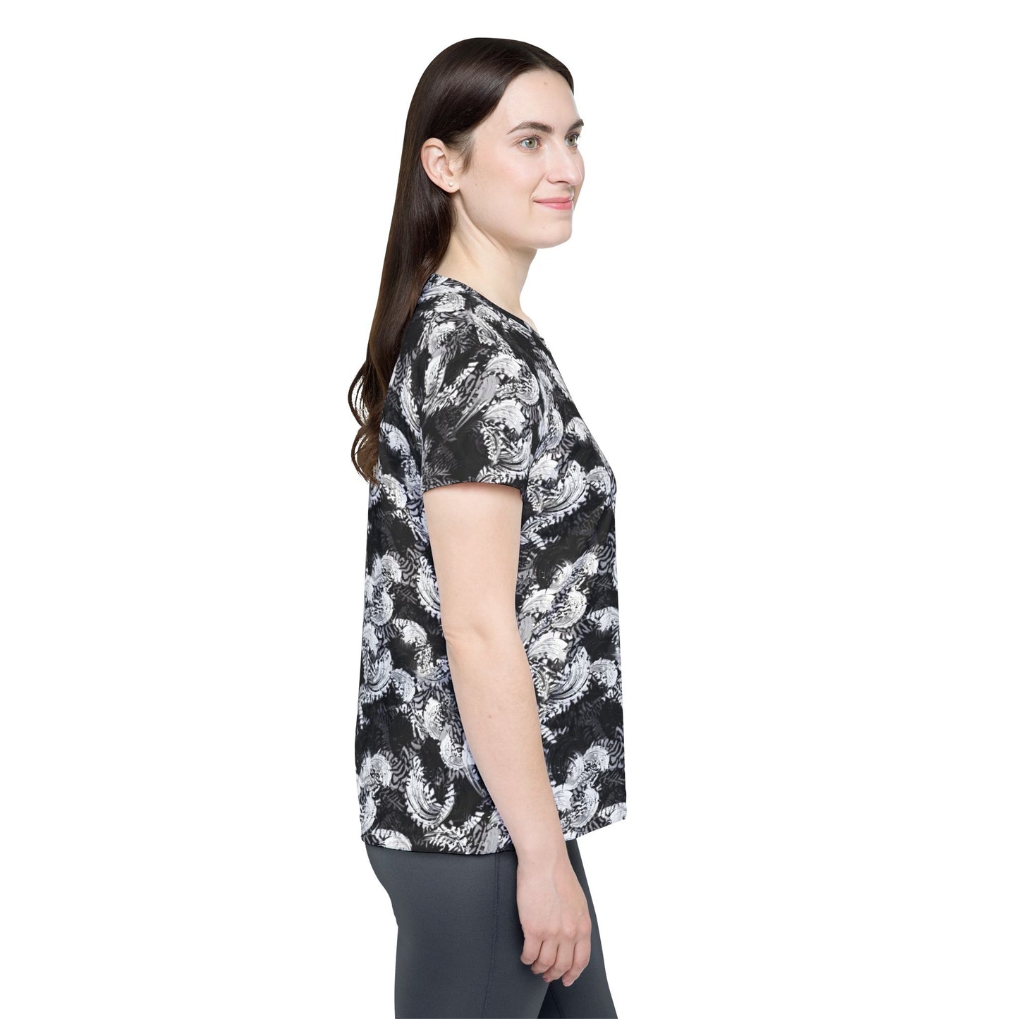 Abstract Print Shirt, Shirt with Abstract Print