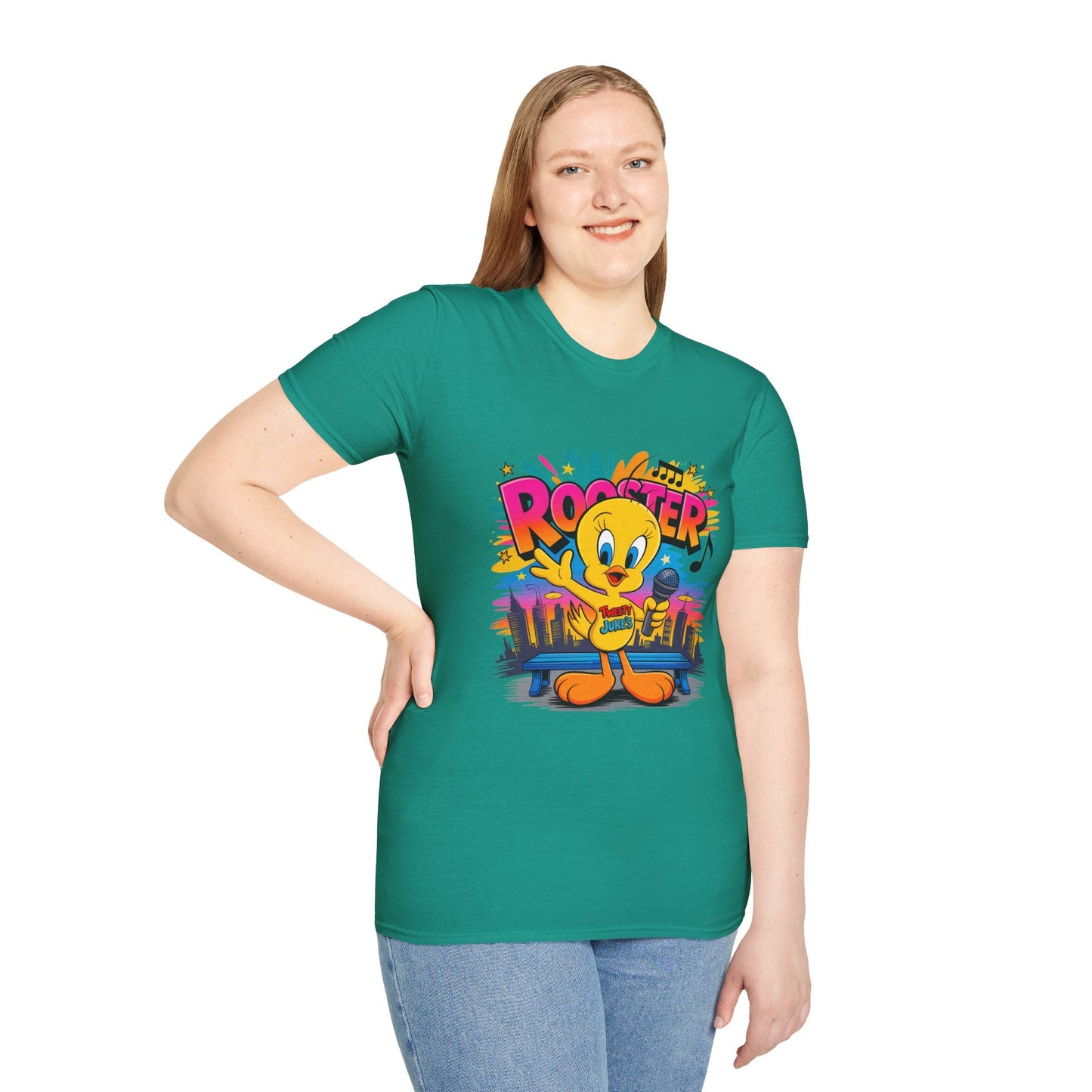 Cartoon T Shirt With Animation And Funny Animals Tee Shirt For Unisex Wear Comfortable