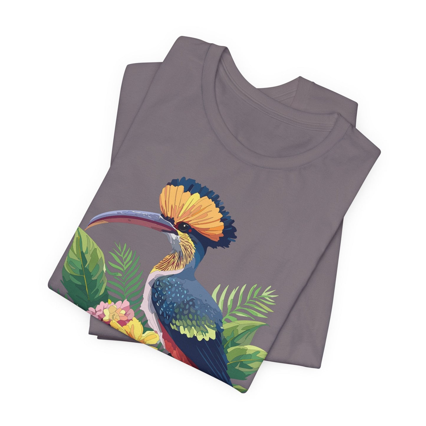 Unisex Animal Tee Shirt With Art Design Wild Animals Short Sleeve Jersey Tee For Everyday