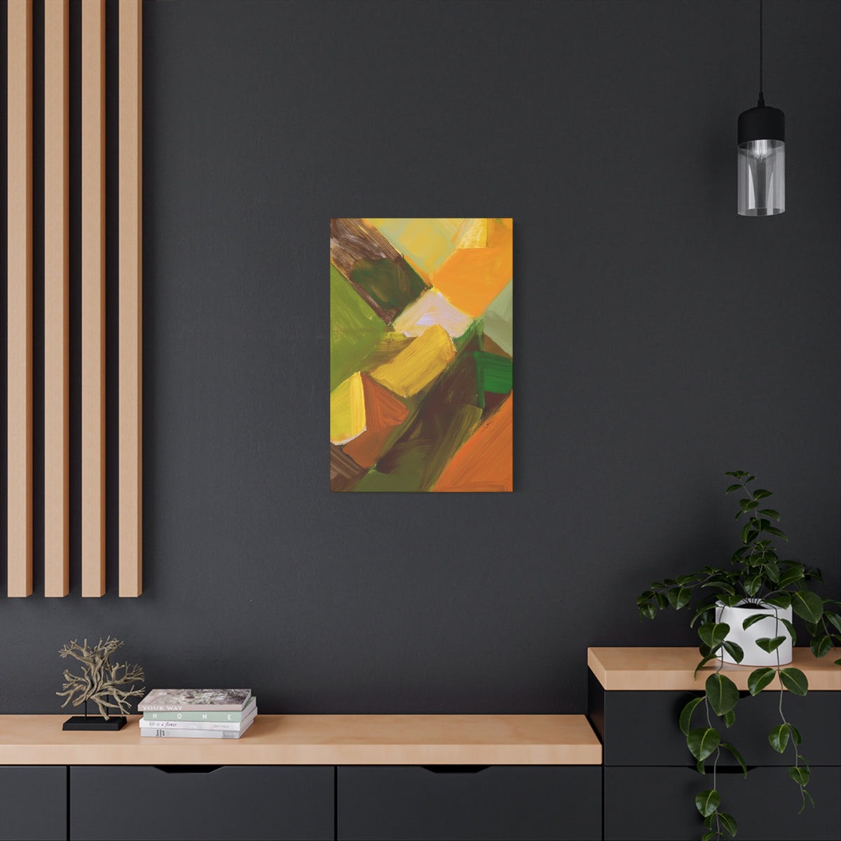 Abstract Geometric Painting Print Canvas 20x24,20x30,24x30 24x32,24x36,30x40 32x48,36x48,40x60 Pine-Wood Inner Frame ABS-59