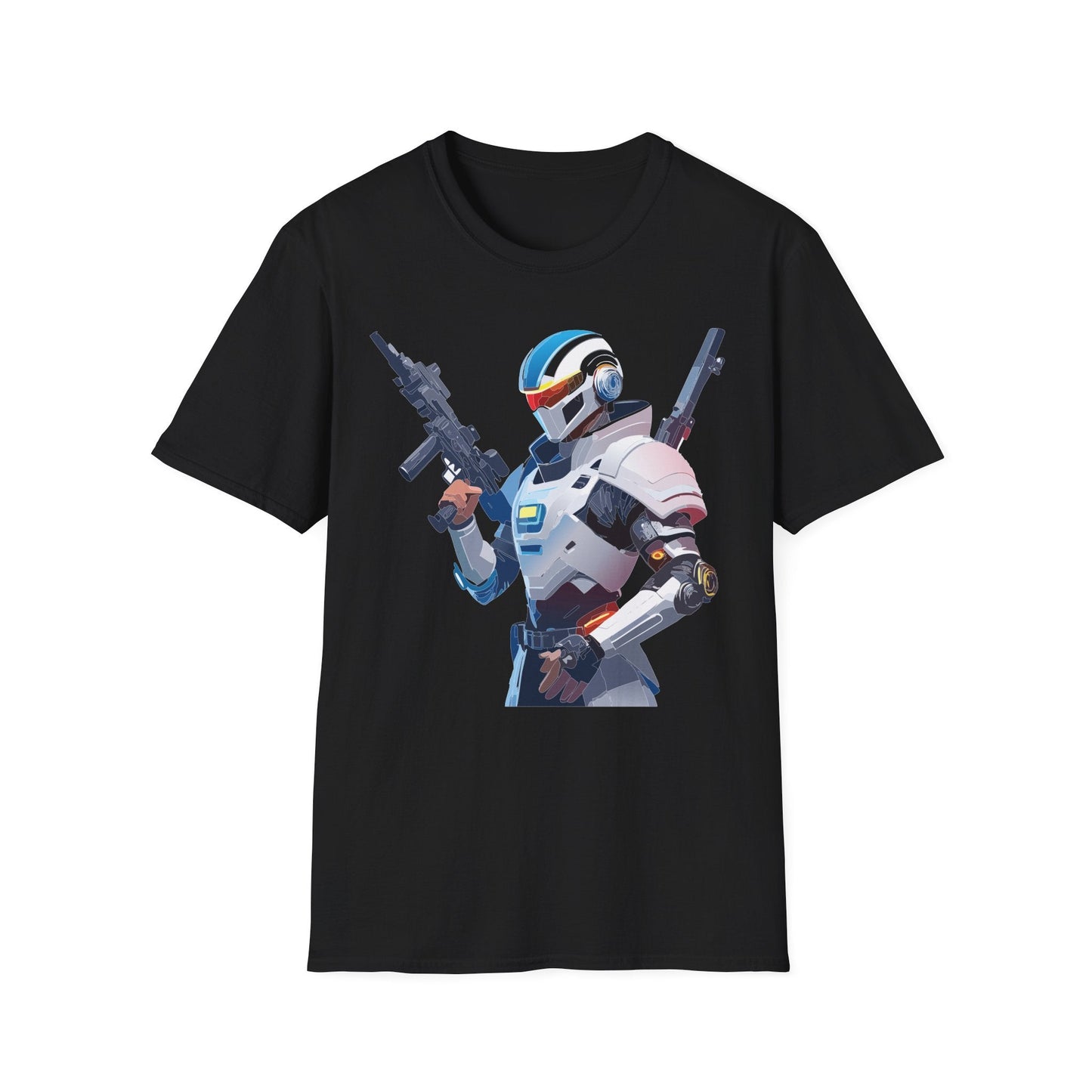 Robocop T Shirt Unisex Gildan Softstyle 64000 100 Percent Ring Spun Cotton Tee Premium