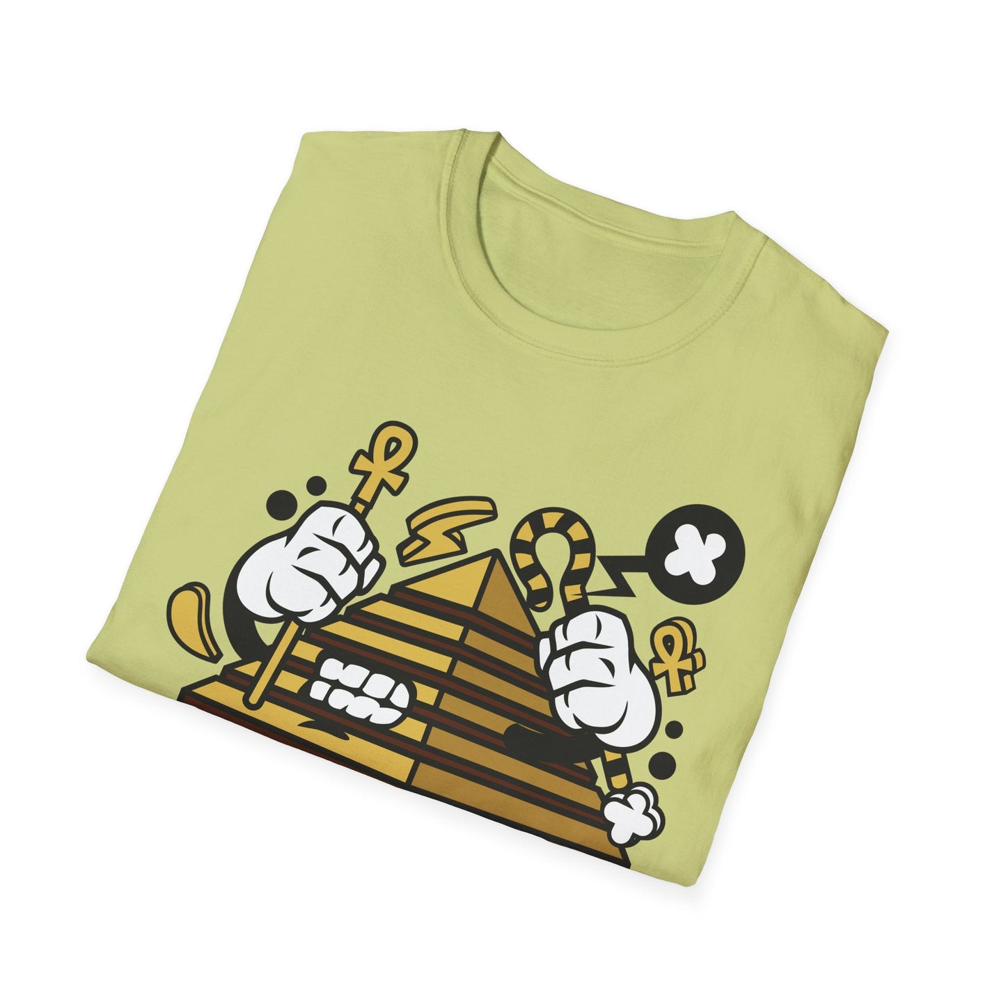 Cartoon T Shirt Animation T Shirt Funny Tee Shirt Short Sleeve Unisex Gildan Softstyle 64000 Cotton