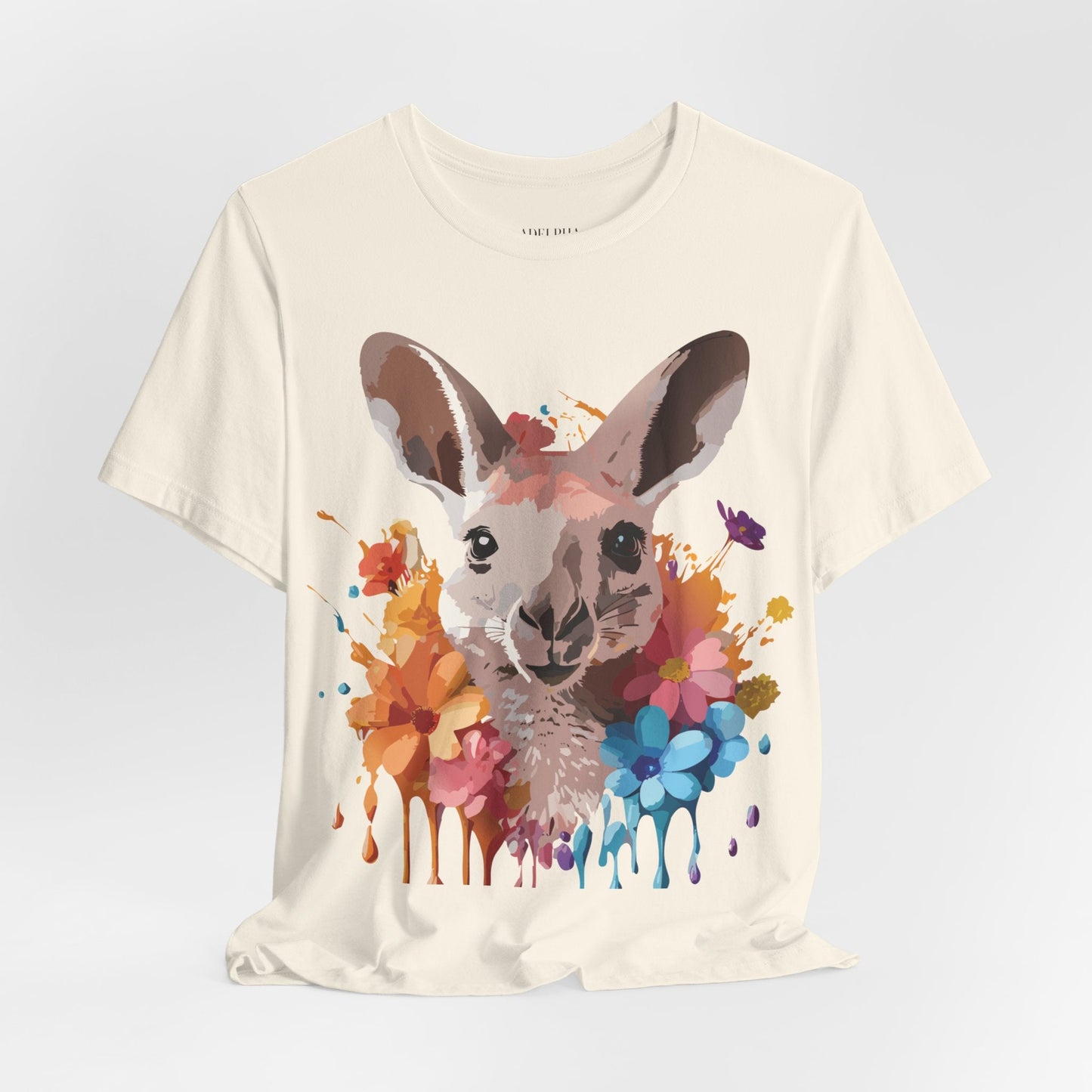 Kangaroo Graphic T Shirt Unisex Adelpha Art Design Tee Vintage Inspired Artwork For Everyday Style