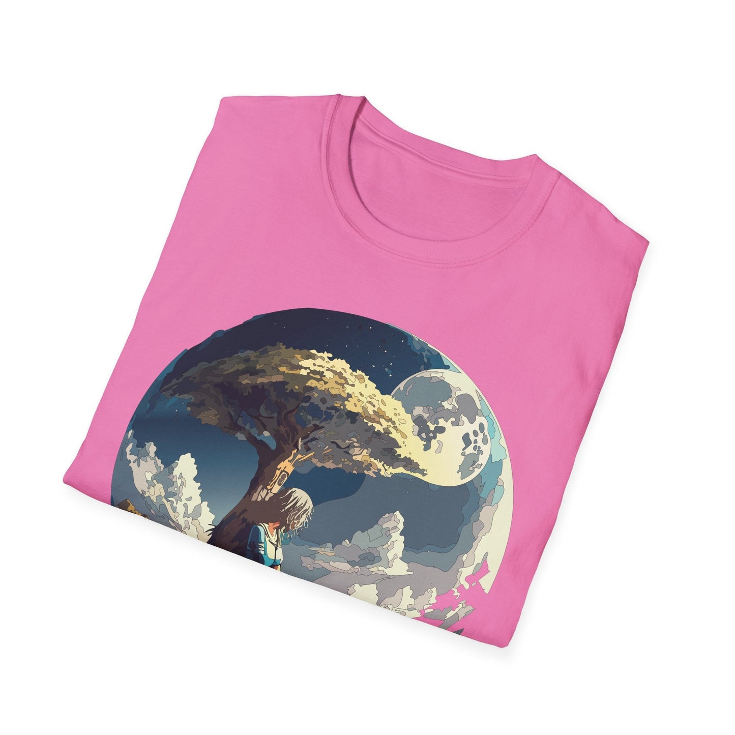 Unisex Graphic T Shirt Art Design Tee Softstyle 64000 Ring Spun Cotton Comfortable