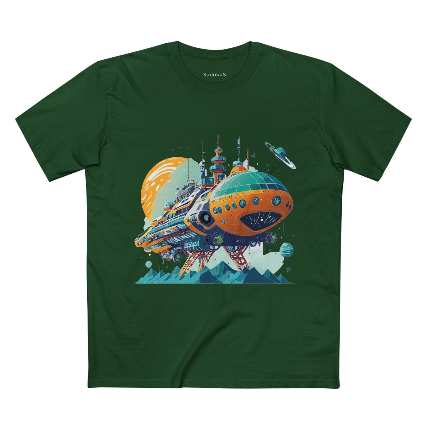 Aliens Graphic Unisex 100 Cotton Staple Tee 37