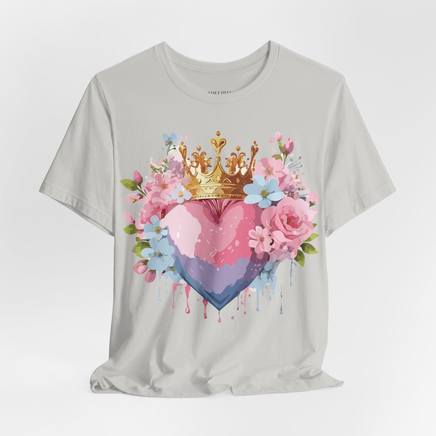Valentine Graphic Tee Unisex Jersey Short Sleeve Adelpha Vintage Inspired Artwork