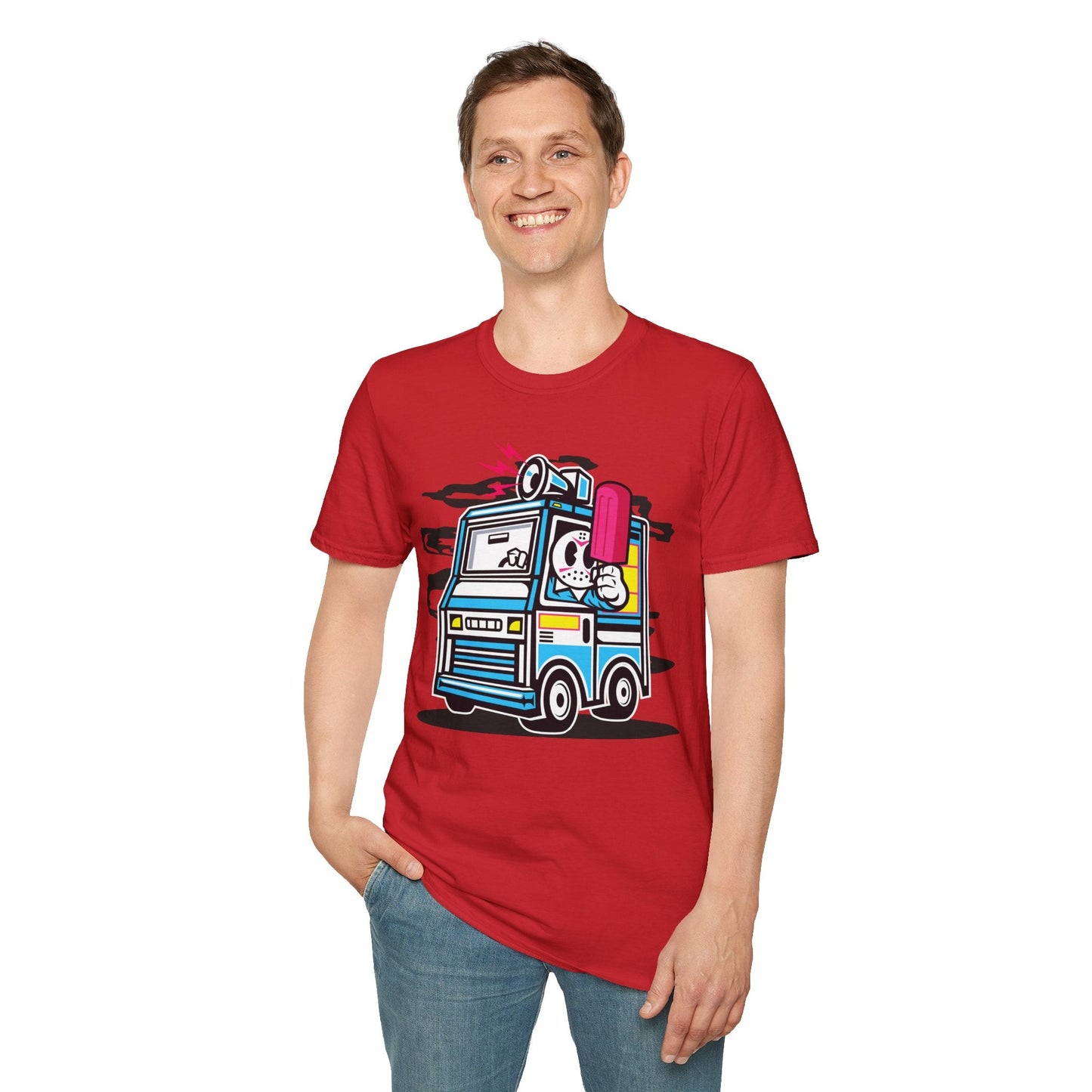 Cartoon T Shirt Animation Tee Funny Unisex Softstyle Gildan 64000 100 Percent Ring Spun Cotton