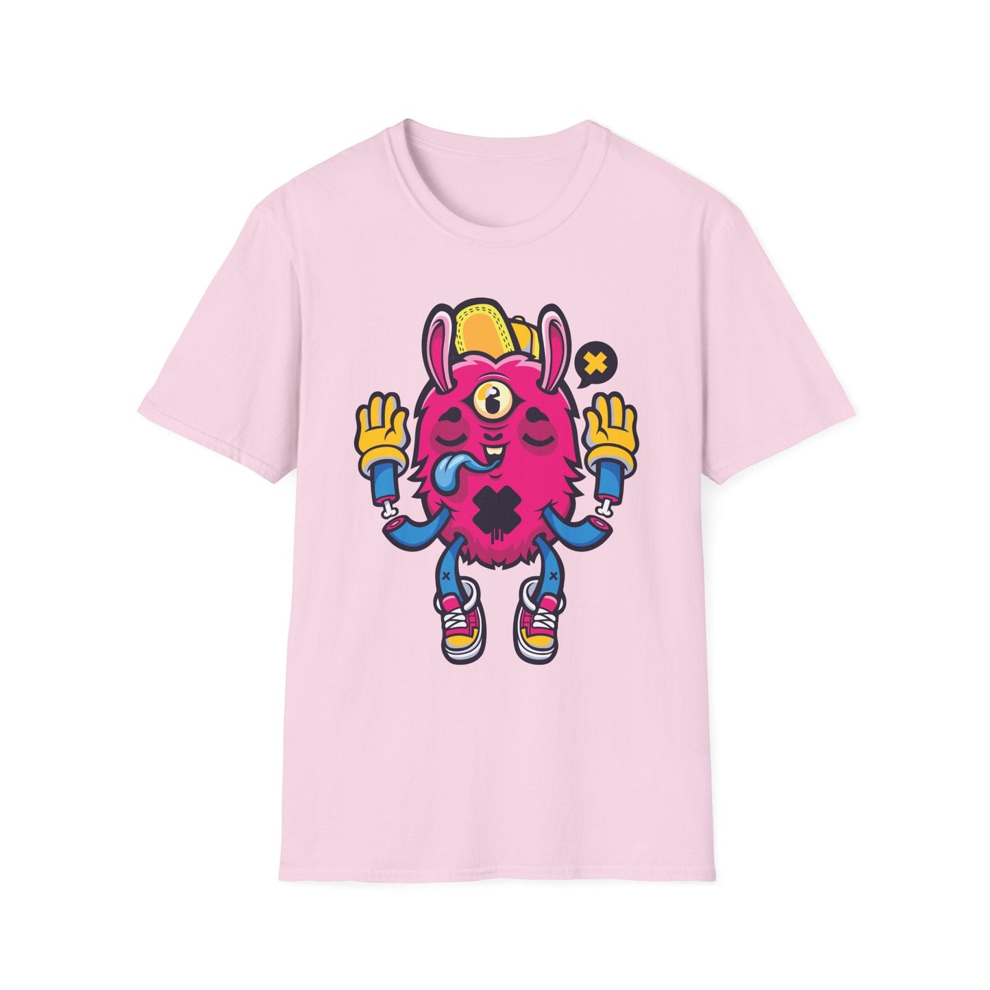 Cartoon T Shirt Animation T Shirt Funny Tee Unisex Softstyle 64000 Gildan Cotton Tee