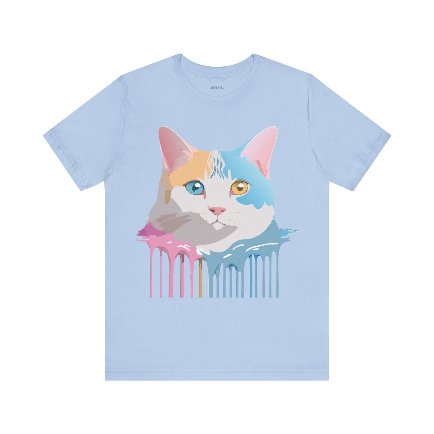 Adelpha Cat Graphic Tee Unisex Jersey Short Sleeve Vintage Inspired