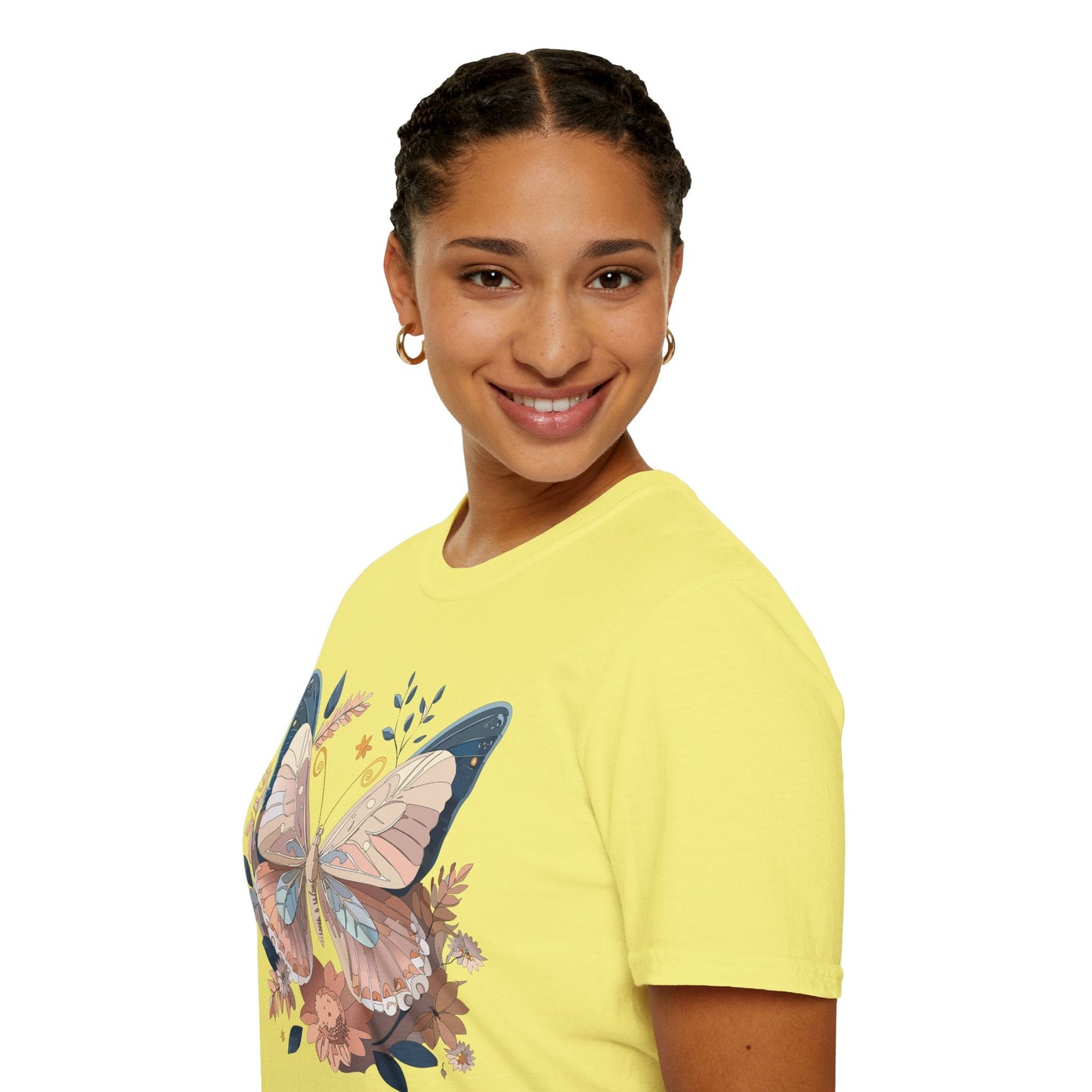 Monarch Butterfly Shirt Unisex Softstyle T Shirt 100 Percent Ring Spun Cotton Gildan 64000