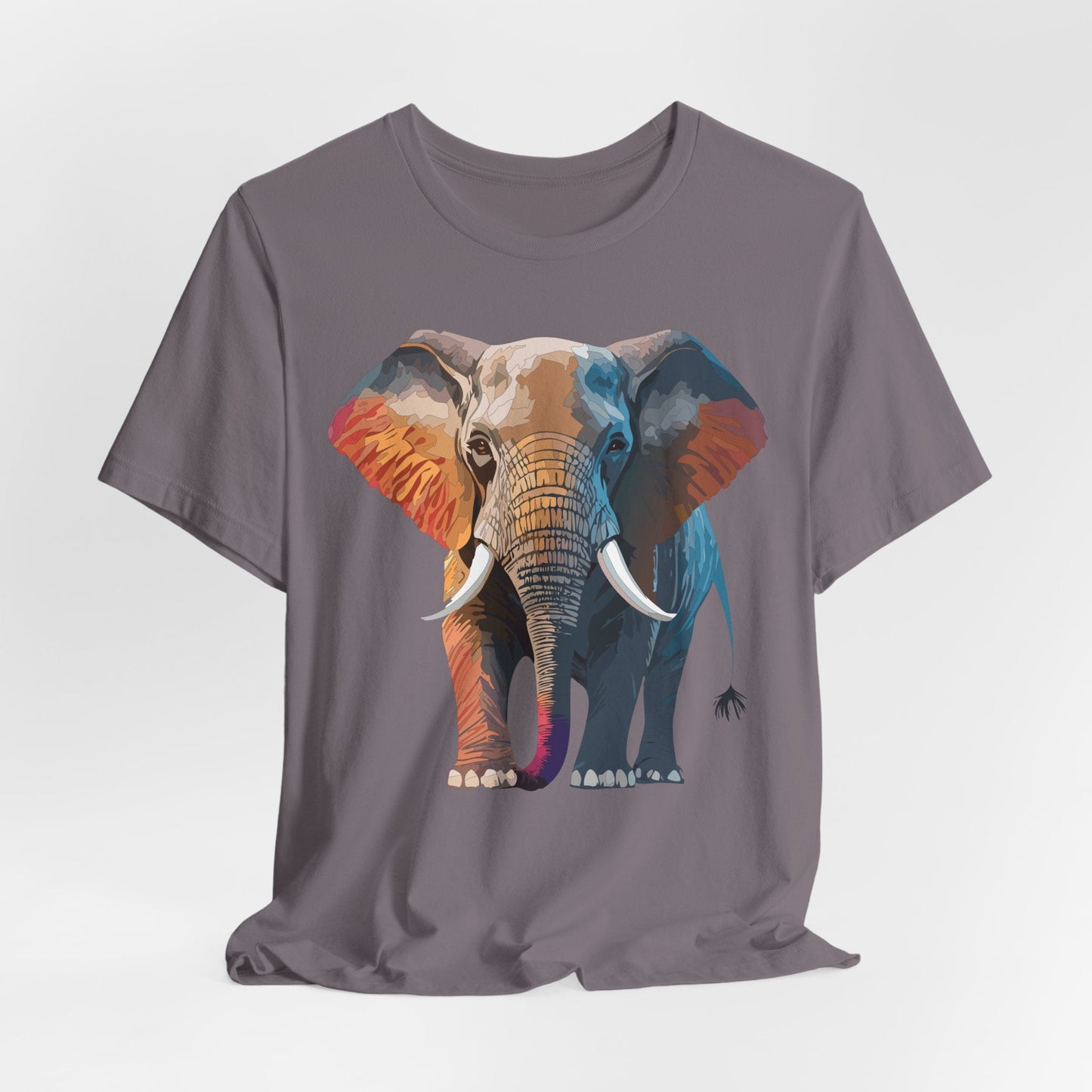Unisex Animal Shirt With Animals Art Design Graphic Tee Short Sleeve Wild Animals