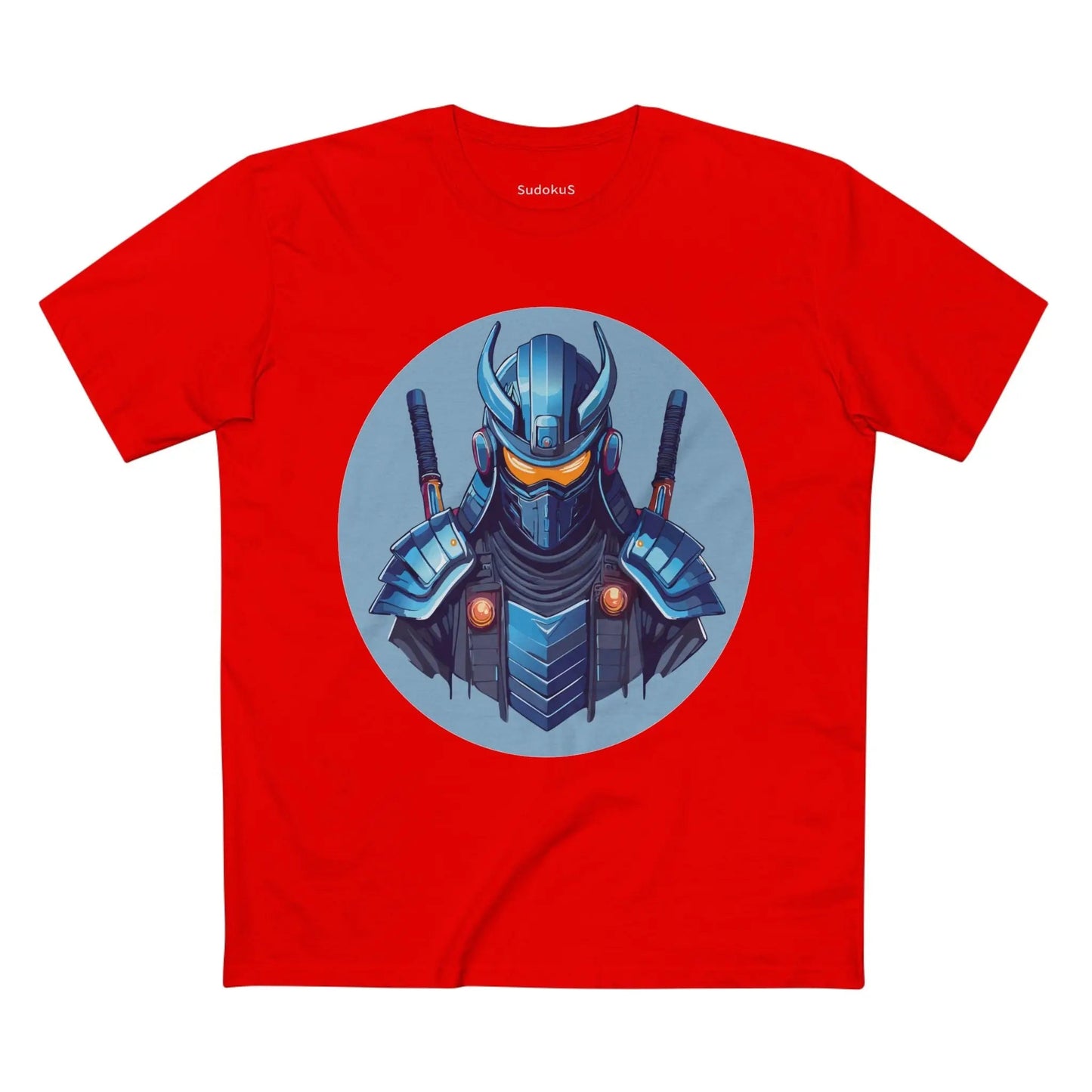Samurai Graphic Unisex 100 Cotton Staple Tee 10