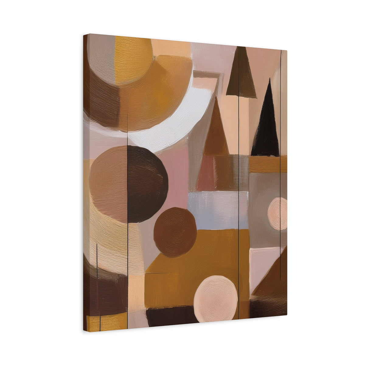 Abstract Geometric Painting Print Canvas 20x24,20x30,24x30 24x32,24x36,30x40 32x48,36x48,40x60 Pine-Wood Inner Frame ABS-51