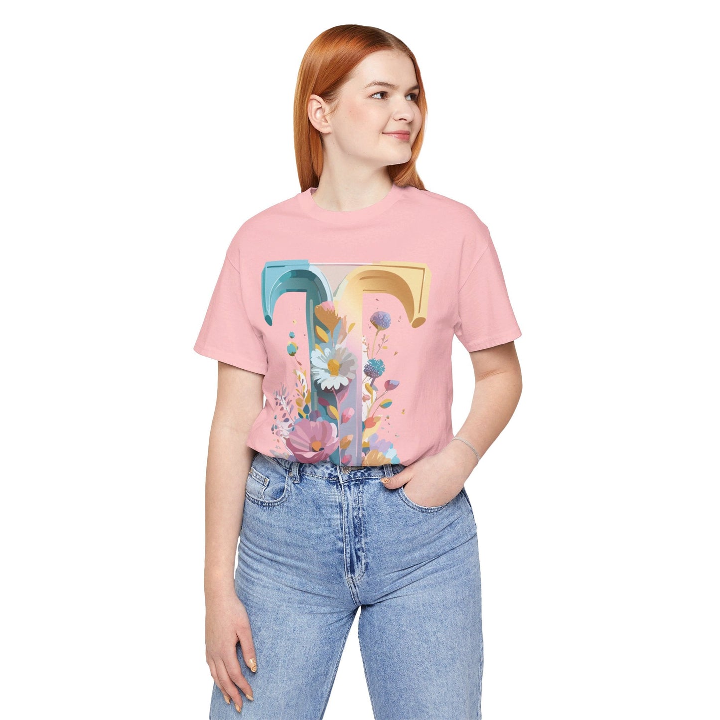 Unisex Letter T Shirt Graphic Tee With Vintage Adelpha Artwork Premium Comfort And Everyday Style